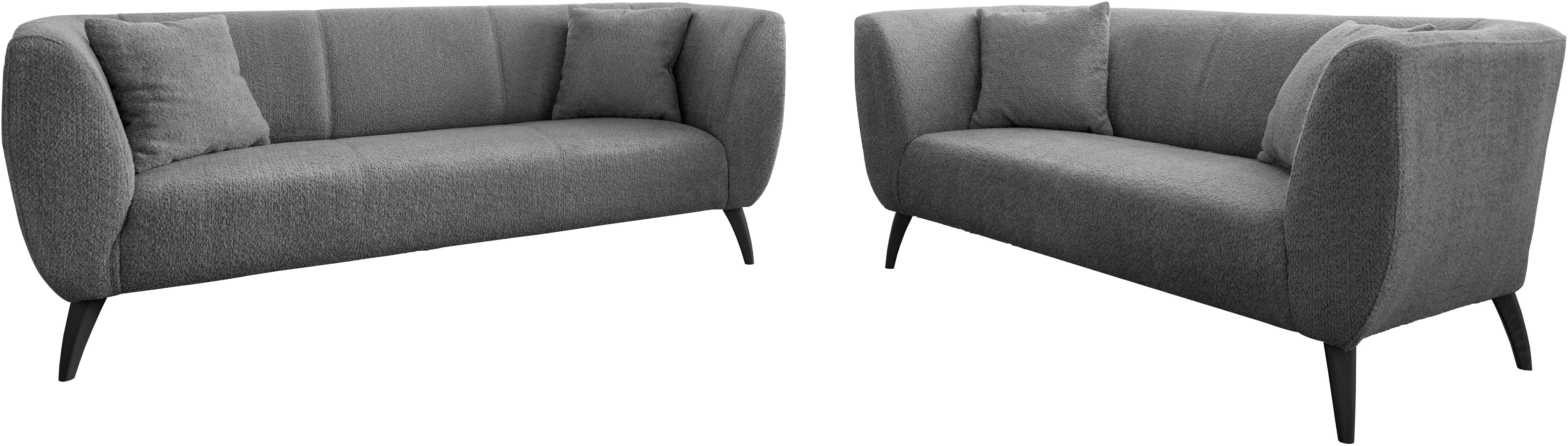 INOSIGN Zithoek Colori ook als loveseat verkrijgbaar (set, 2-delig) grijs, zithoeken