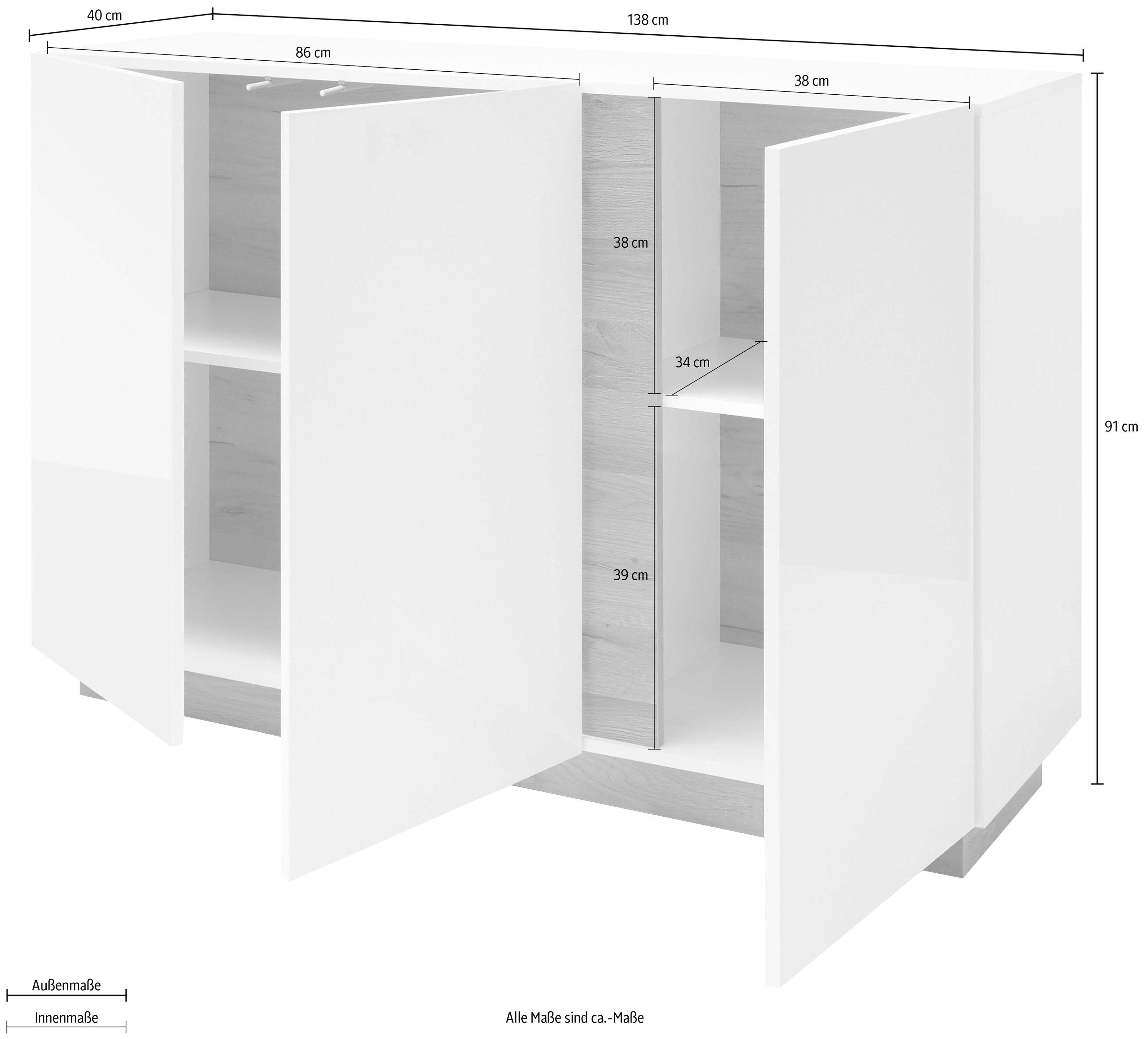 INOSIGN Dressoir CLAiR dressoir 52