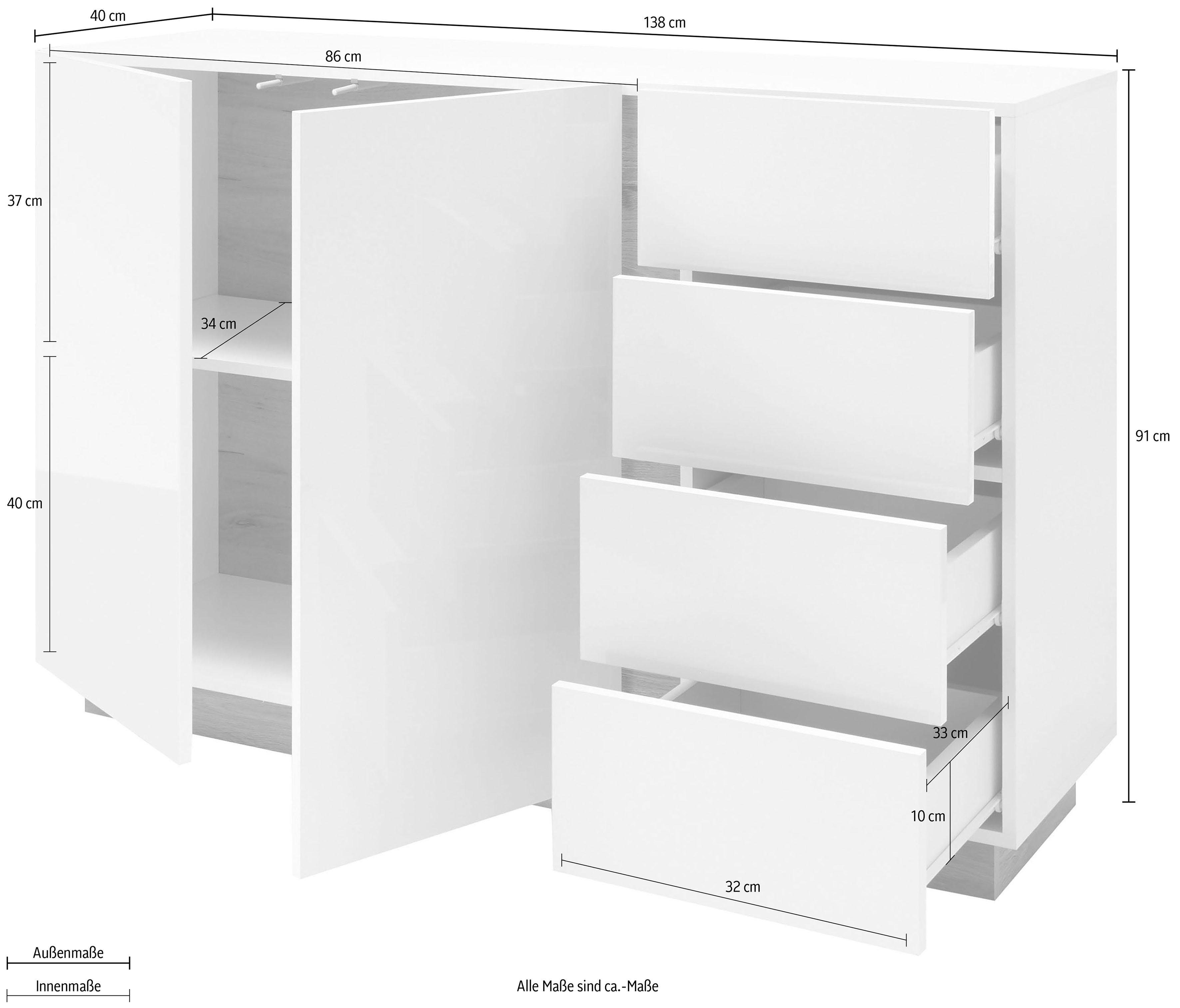 INOSIGN Dressoir CLAiR dressoir 53
