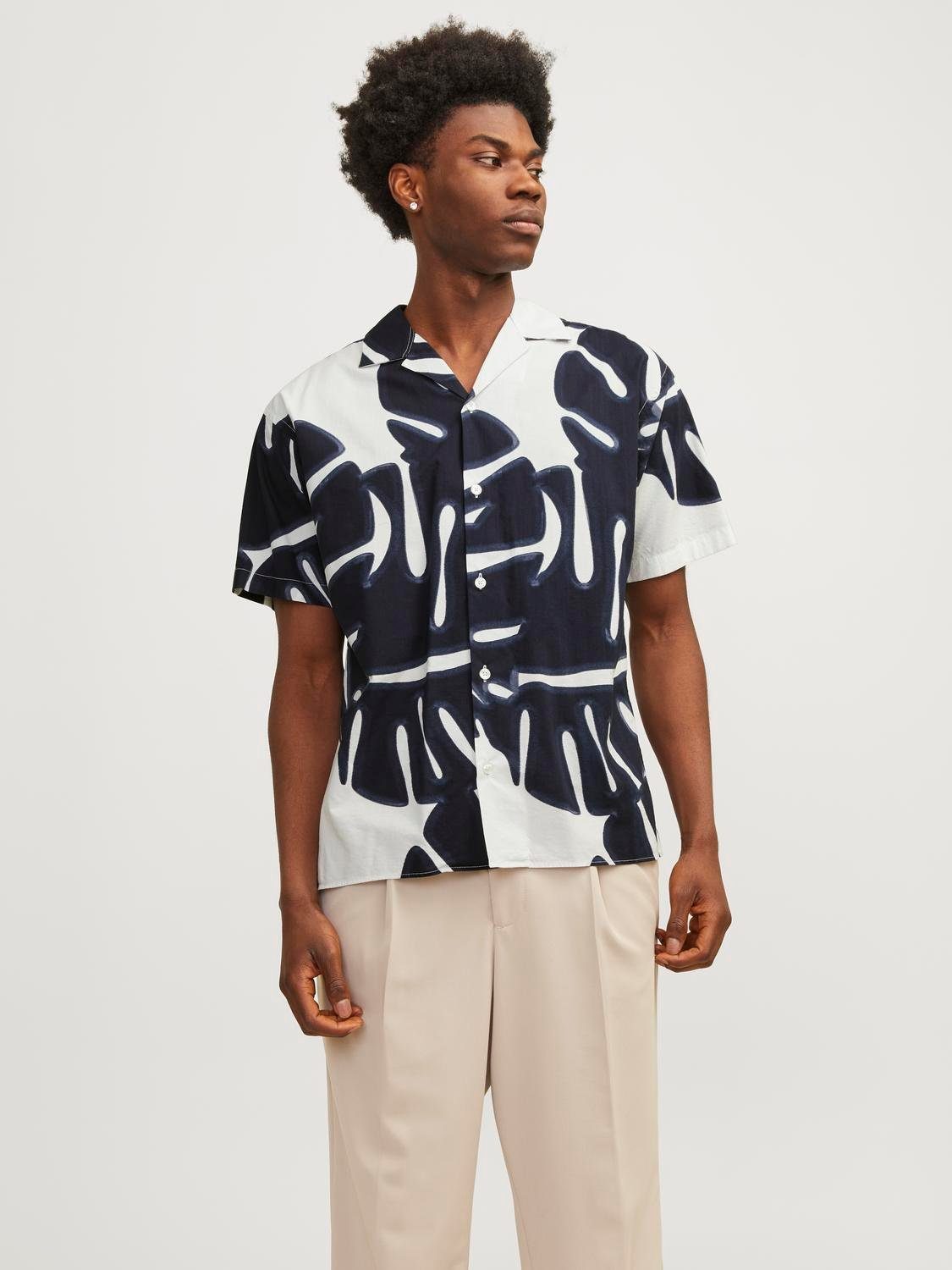 Jack & Jones Hawaï-overhemd JPRBLAPALMA RESORT SHIRT S S SN