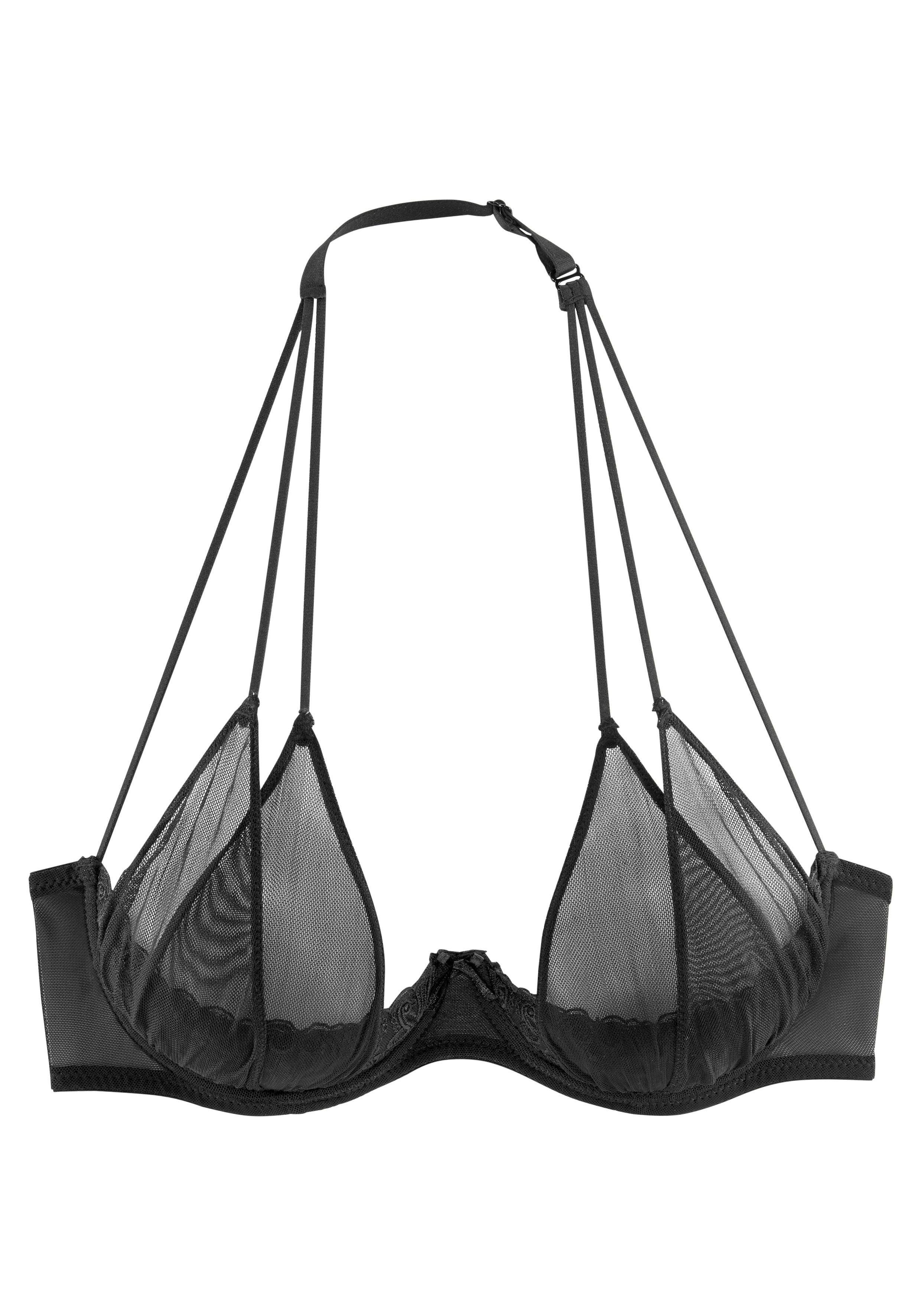petite fleur gold Kwart-bh met beugel en fijne nekbandjes, sexy dessous