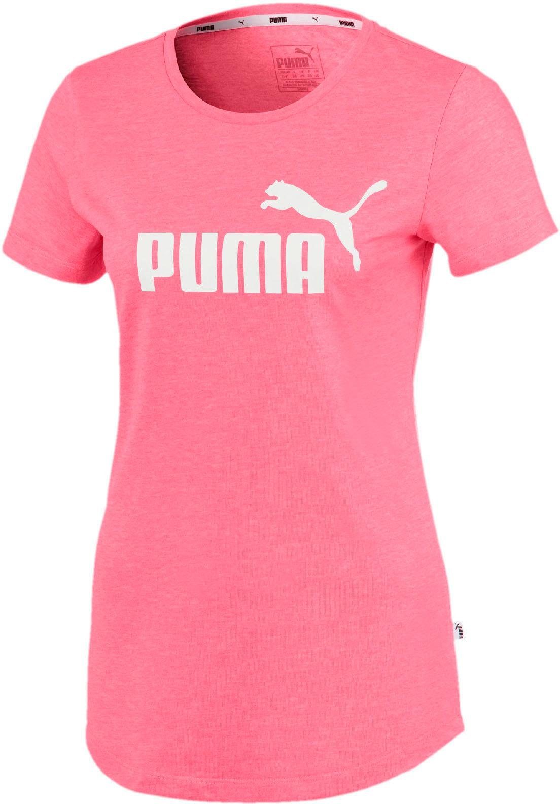 PUMA T shirt »ESS+ LOGO HEATHER TEE« PUMA T shirt »ESS+ LOGO HEATHER TEE«
