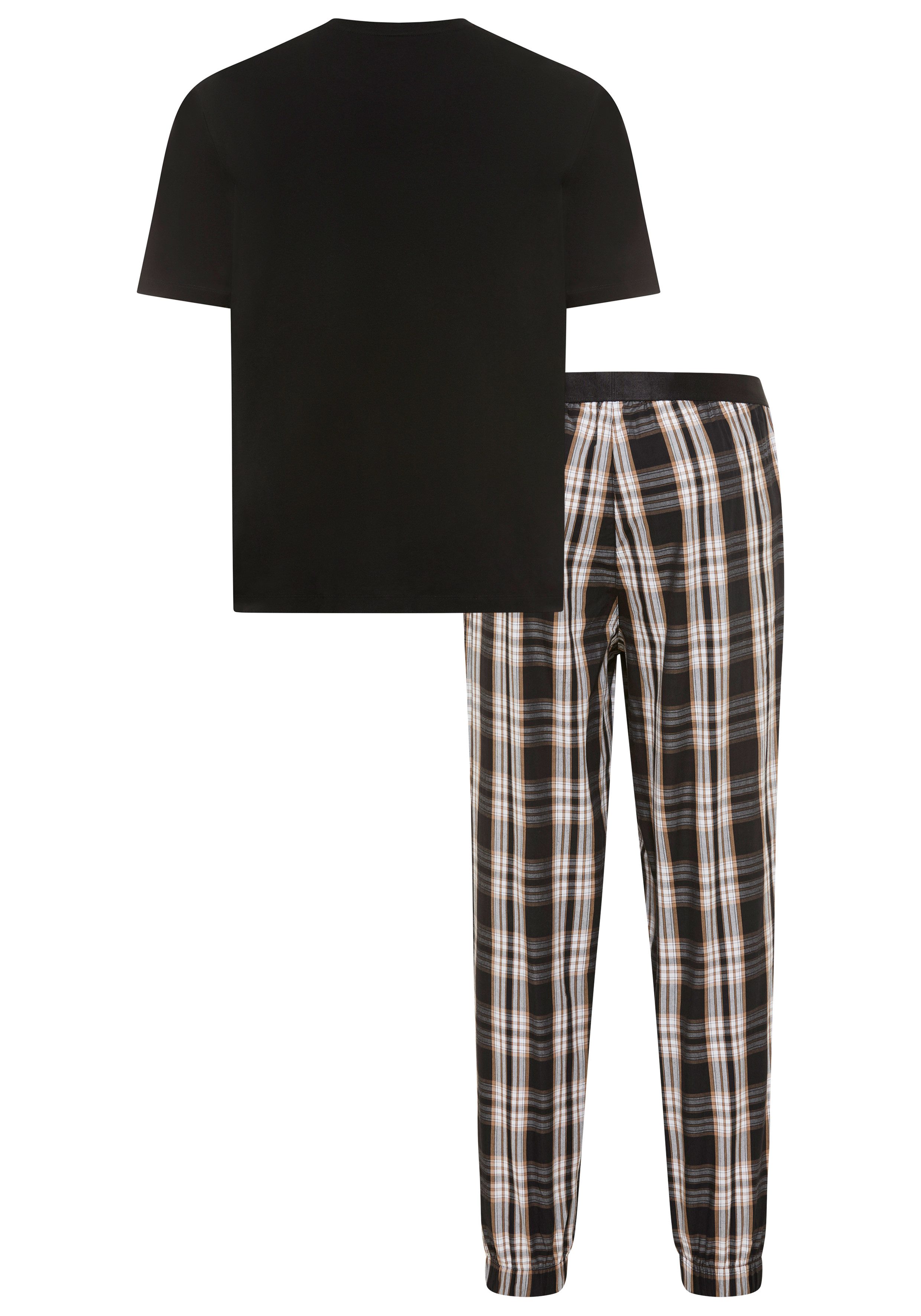 BOSS Pyjama Easy Long Set TShirt (set, 2-delig)