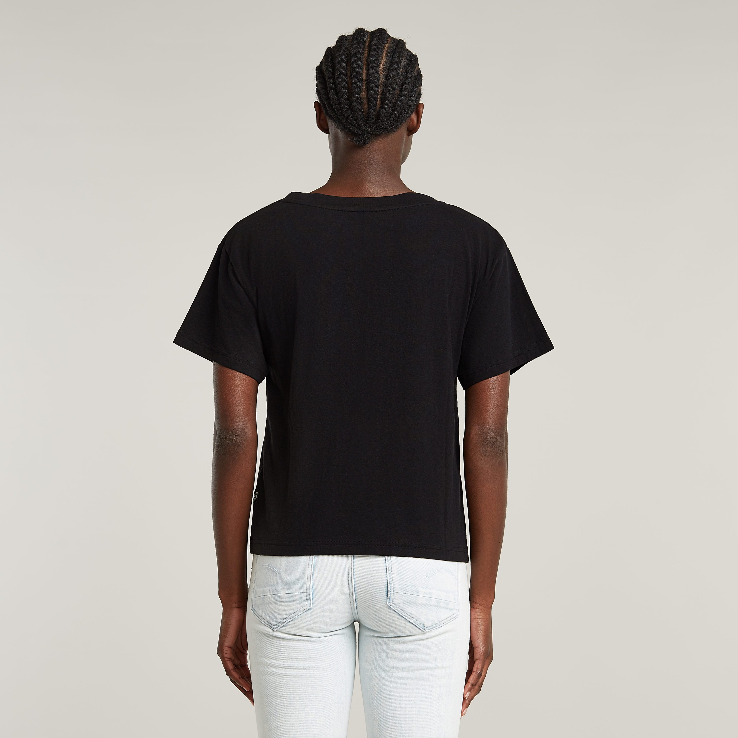 G-Star RAW Shirt met V-hals Open V Relaxed