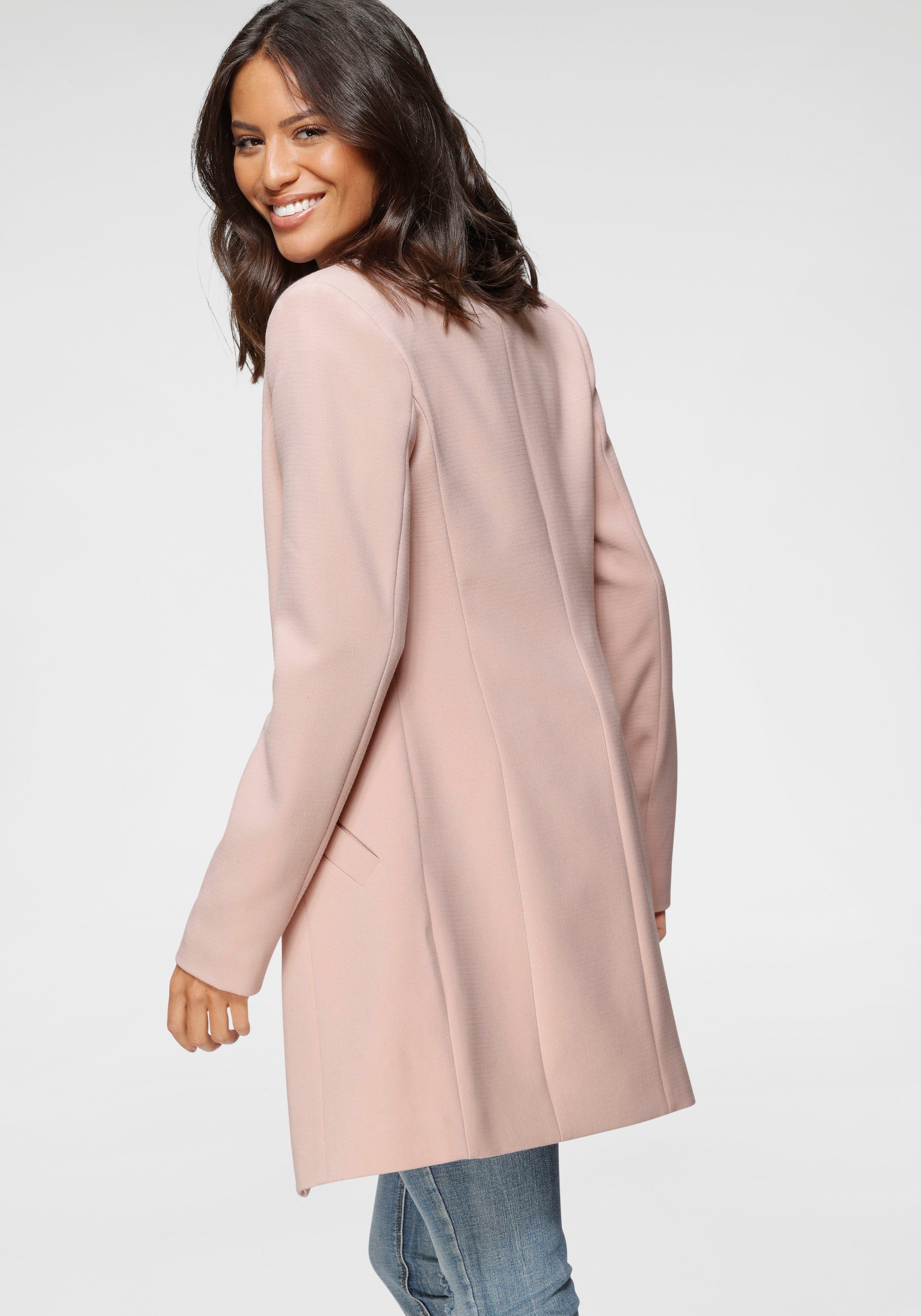 Laura Scott Lange blazer met diepe reverskraag
