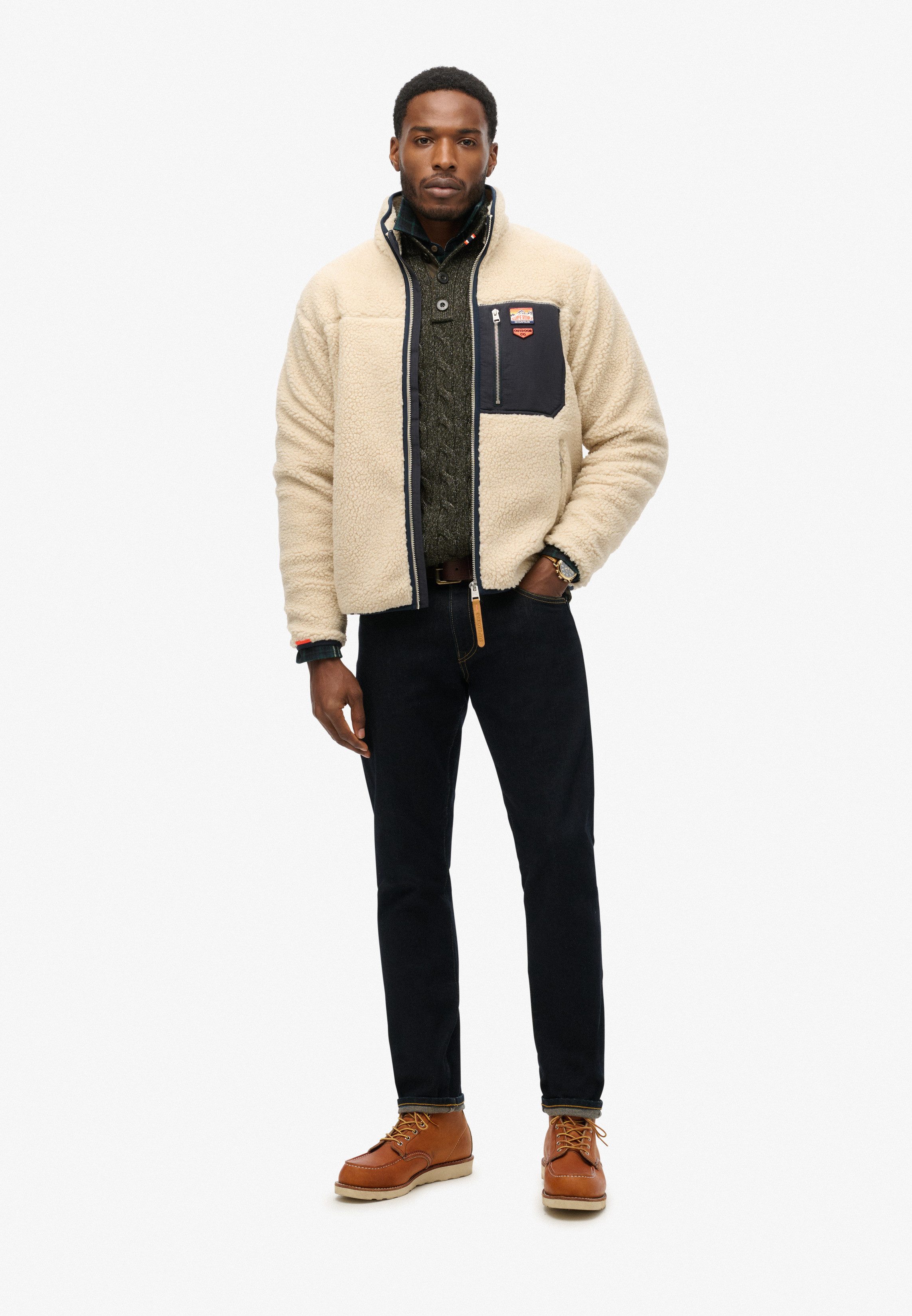 Superdry Fleecejack VINTAGE RETRO FULL ZIP FLEECE