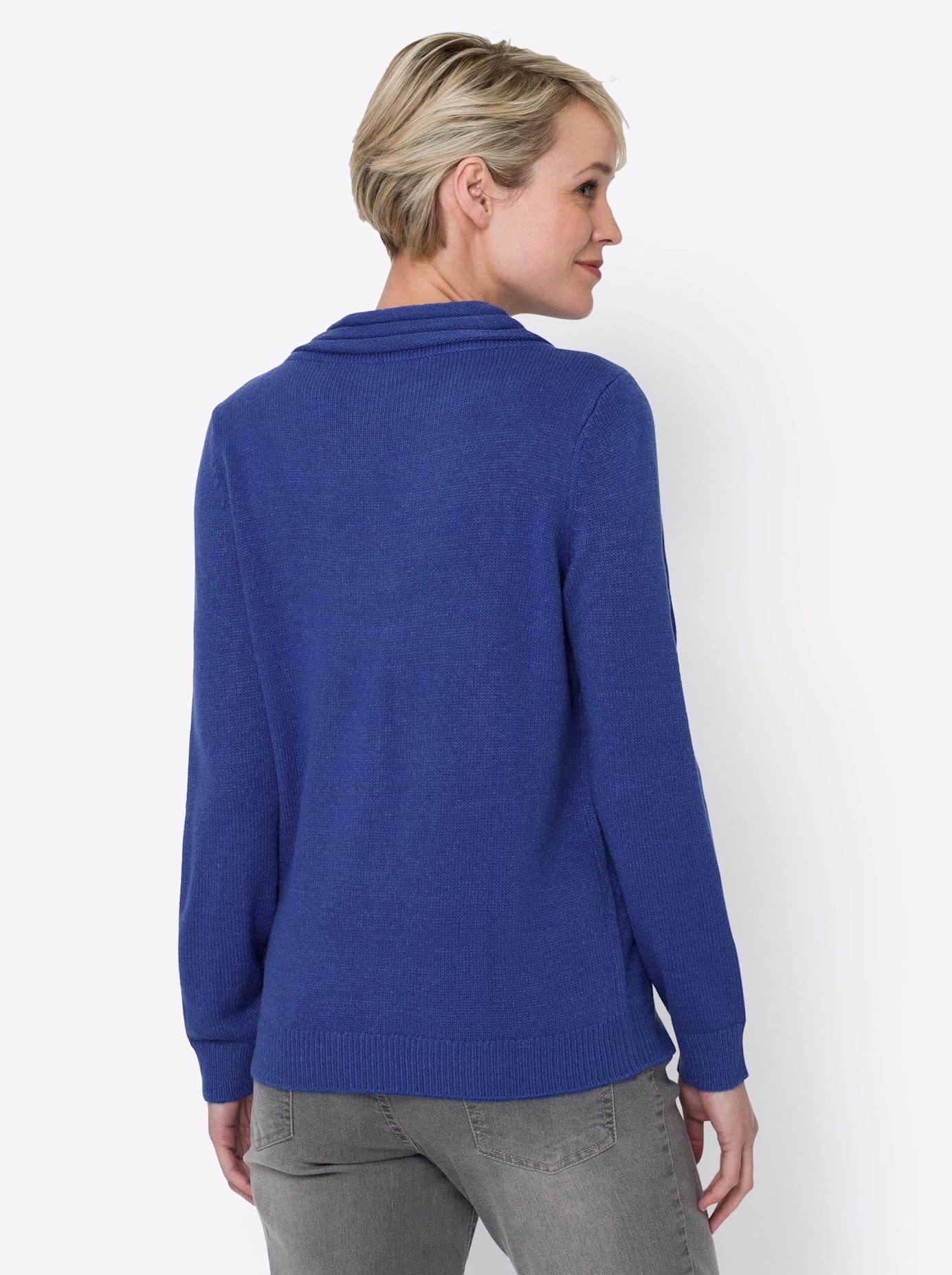 Classic Basics Trui met V-hals Trui
