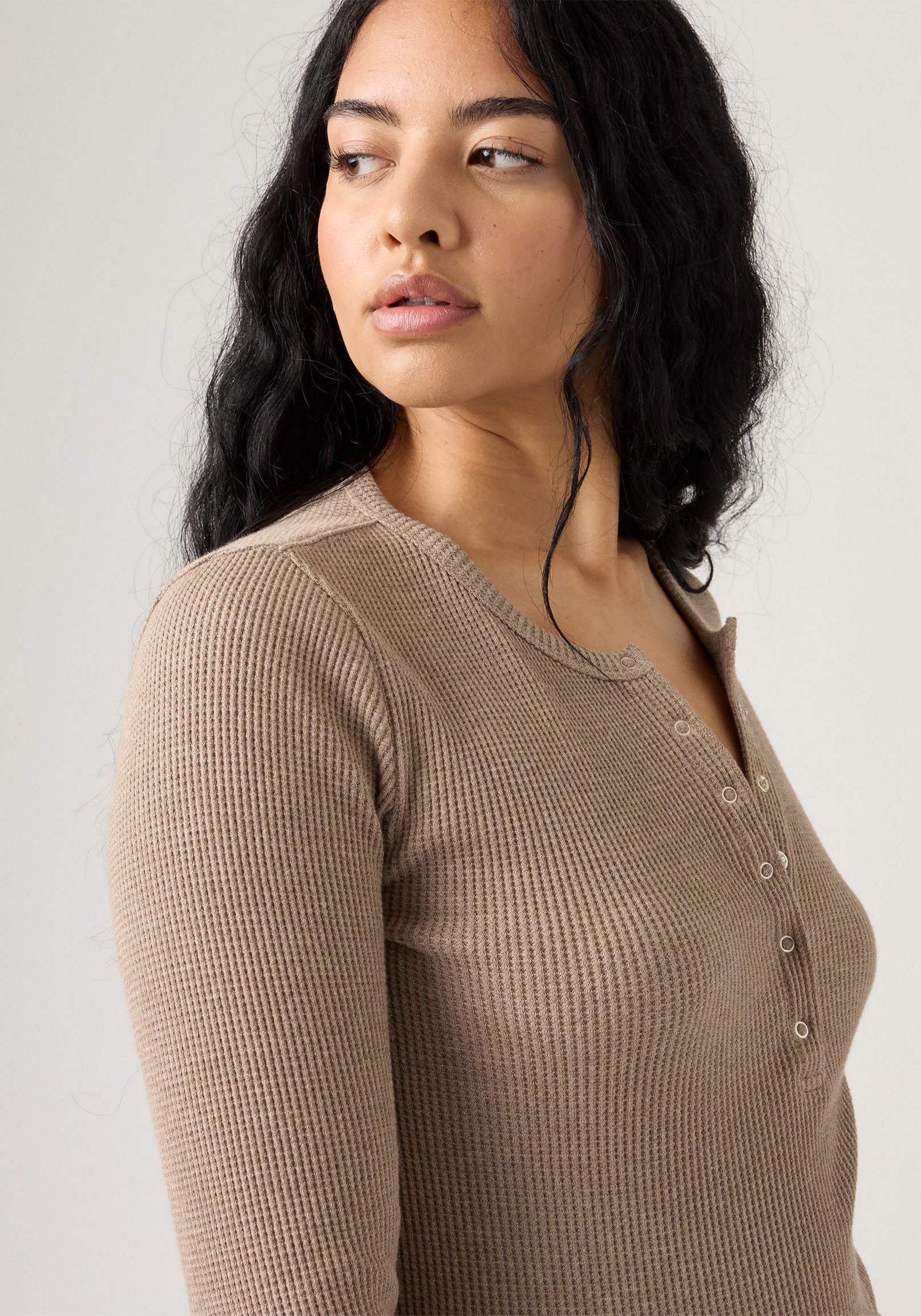 Levi's® Shirt met lange mouwen DRY GOODS HENLEY