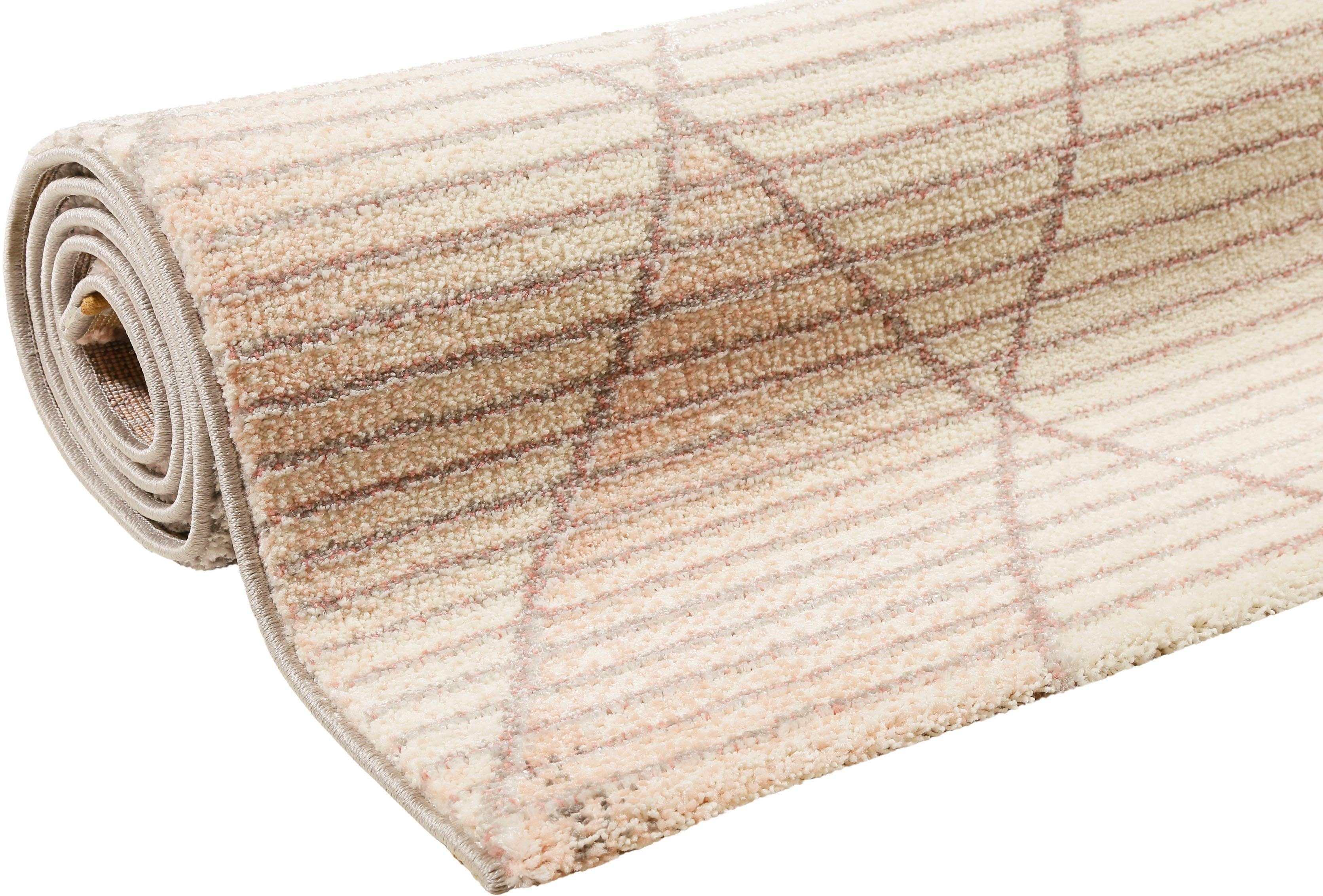 Wecon Home Vloerkleed Velvet walk Korte pool, woonkamer