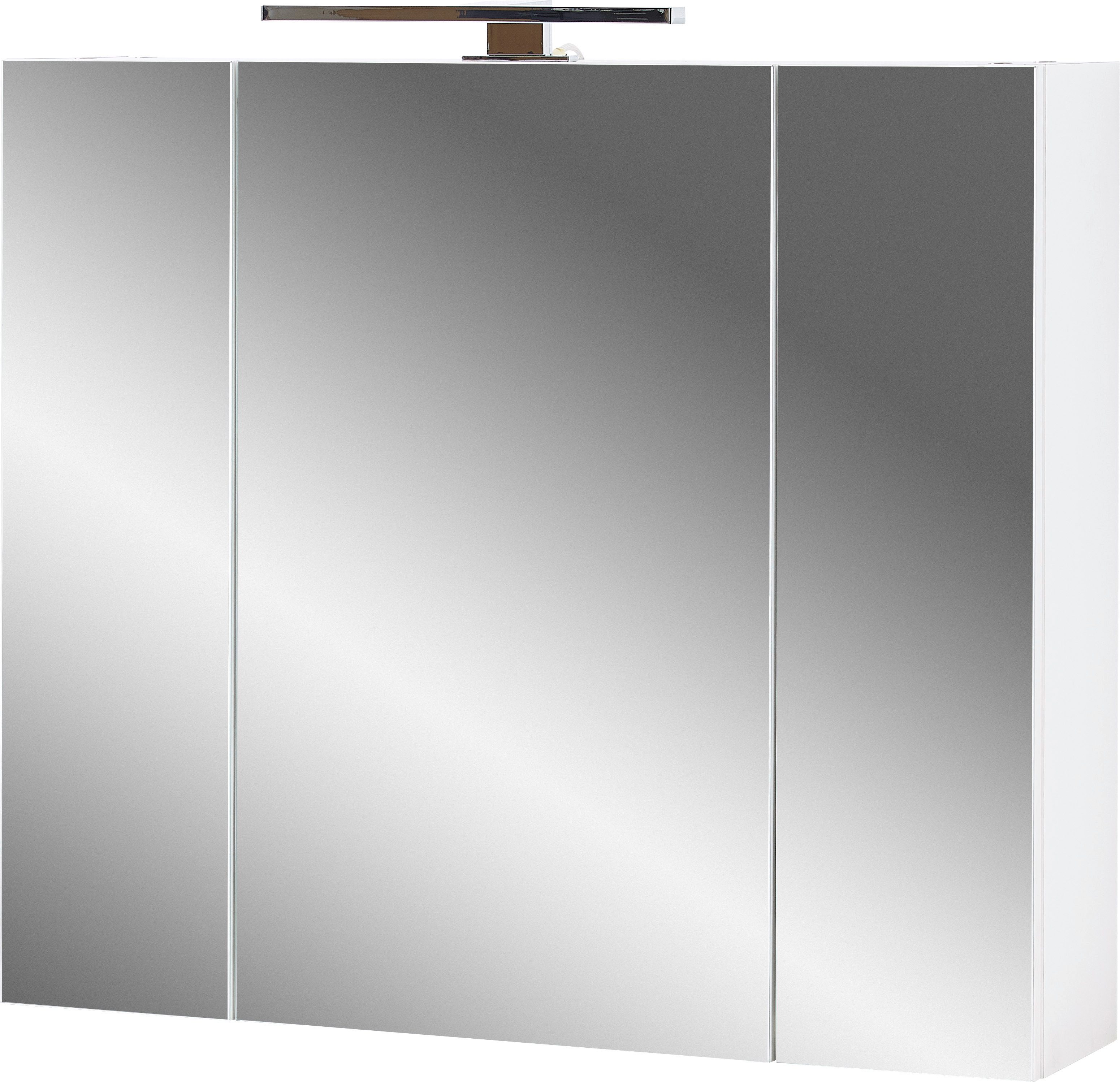 GERMANIA Badmeubelset Ameca Badset: wastafelonderkast, spiegelkast, commode & kast (4 stuks)