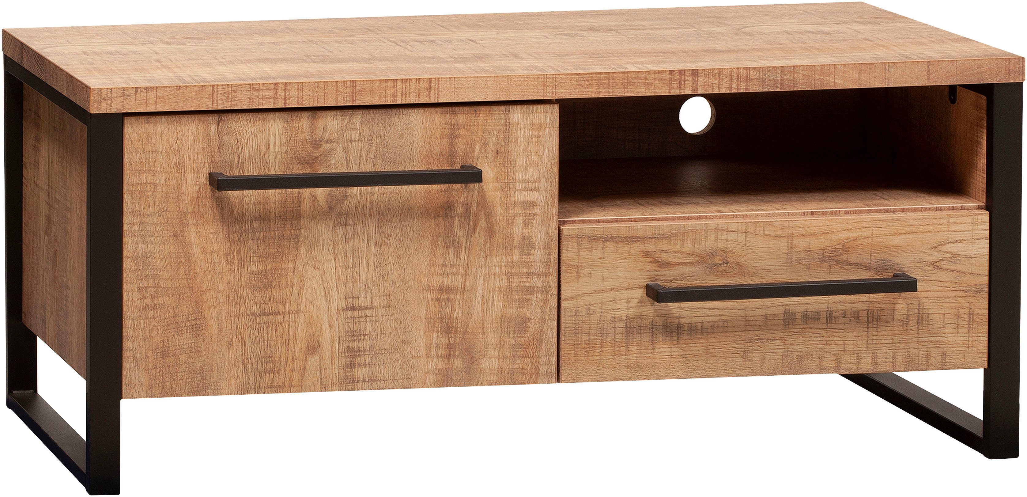 OTTO OMG Design Tv-kast Carriba Lowboard met soft-closetechniek, breedte 120 cm lowboards beige