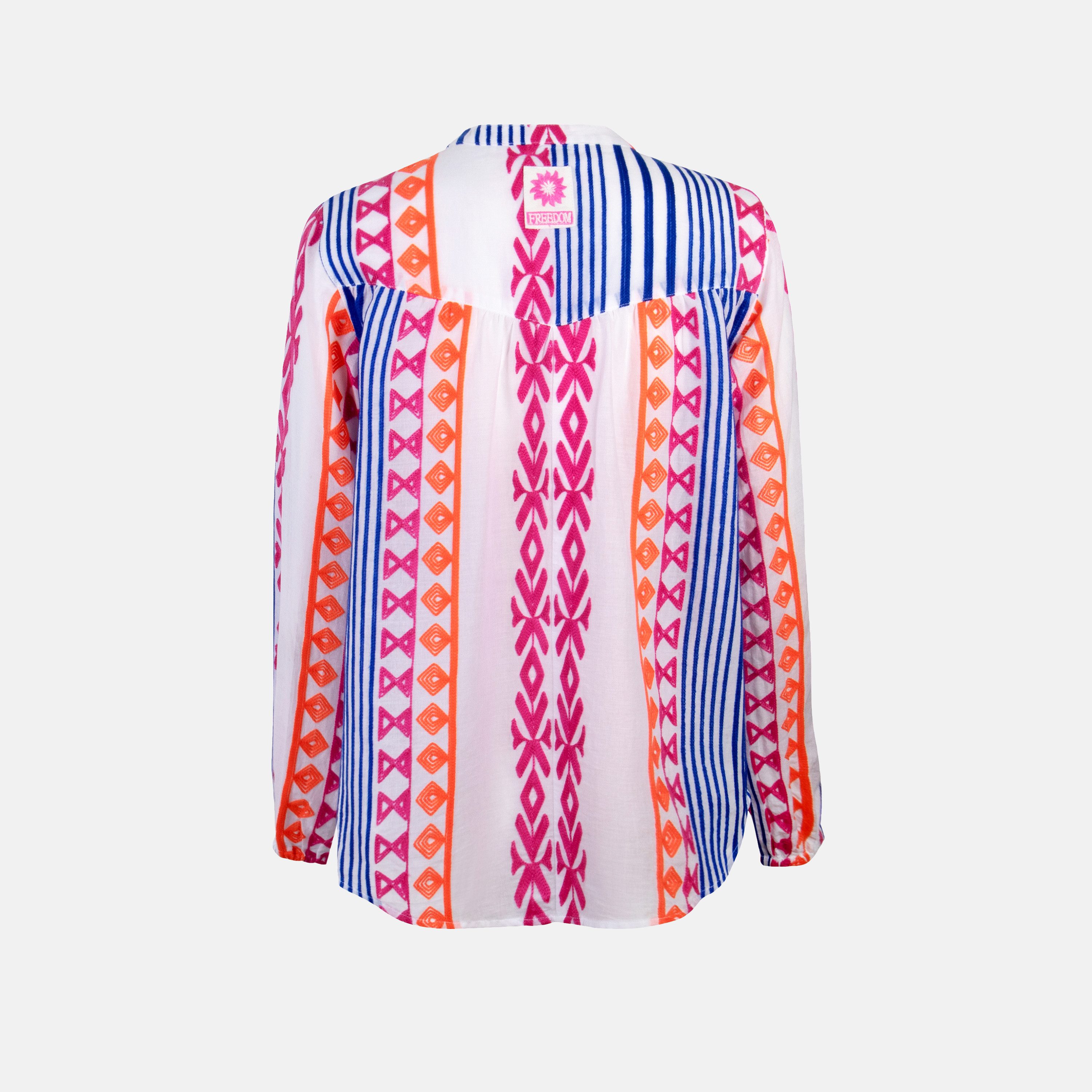 Lieblingsstück Blouse met lange mouwen met opvallende borduurwerk