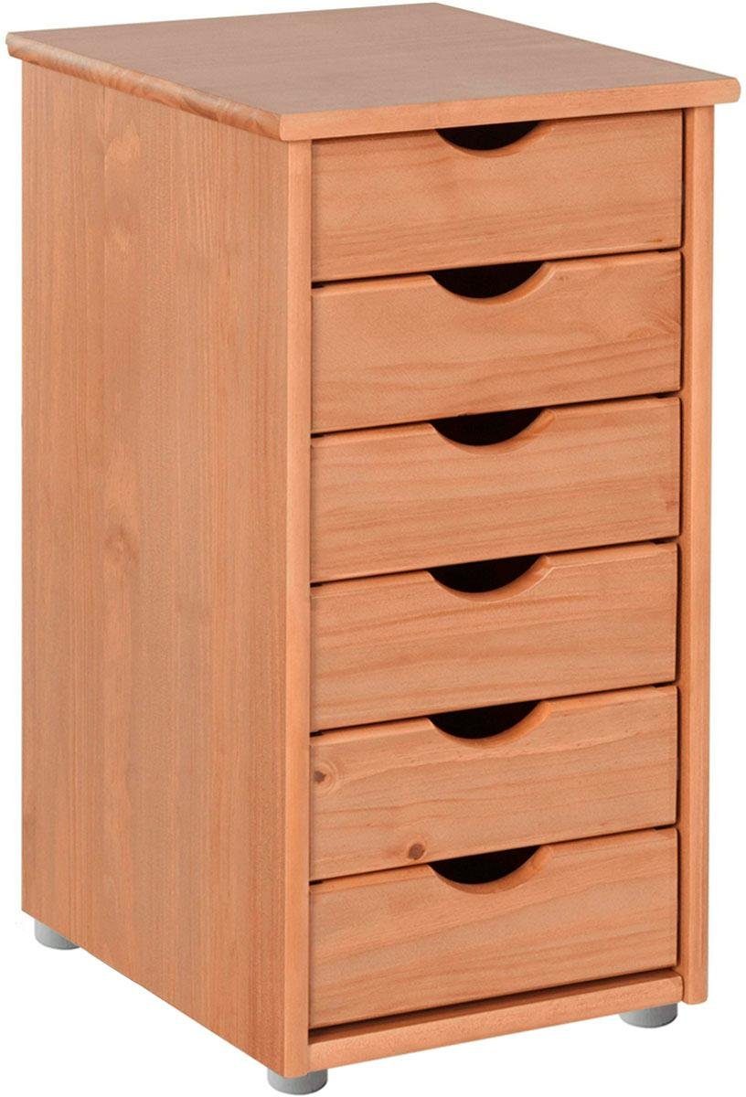 INOSIGN Kast Gava van massief grenenhout, met opbergmogelijkheden, breedte 39 cm