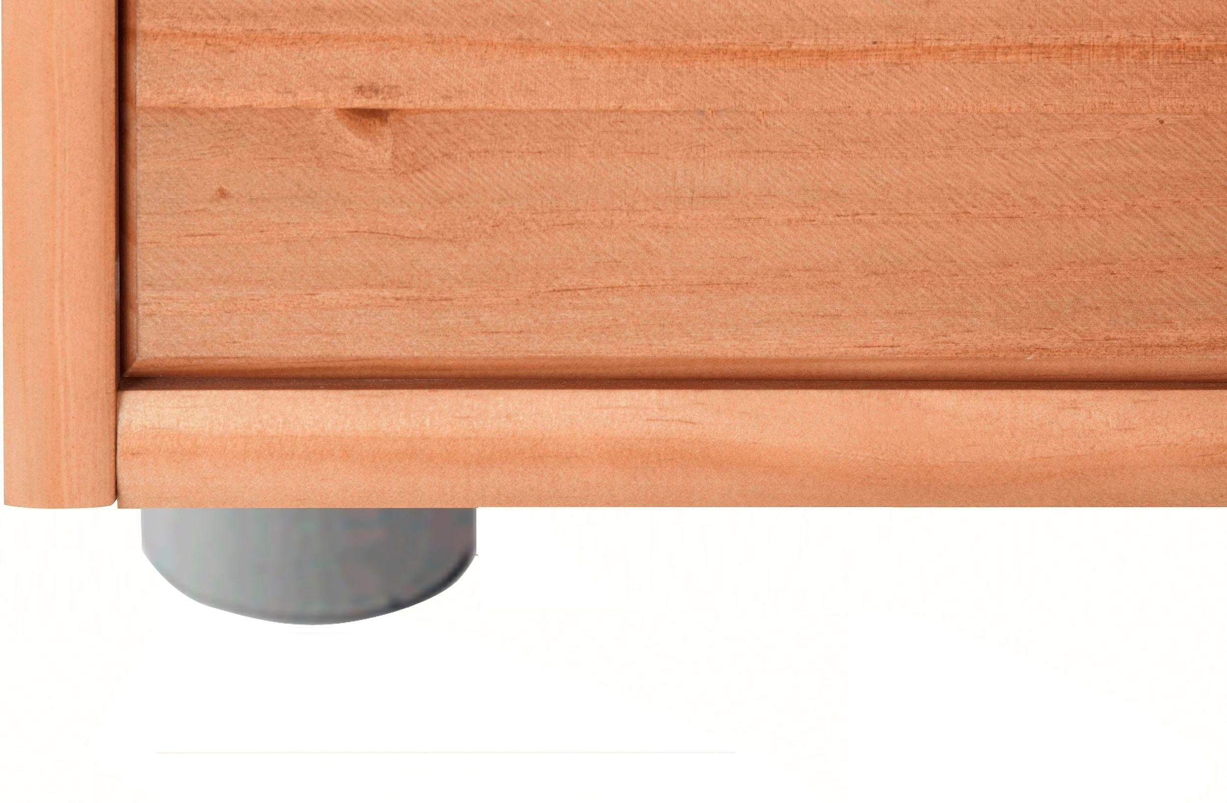 INOSIGN Kast Gava massief grenenhout, met vele opbergmogelijkheden, breedte 34 cm