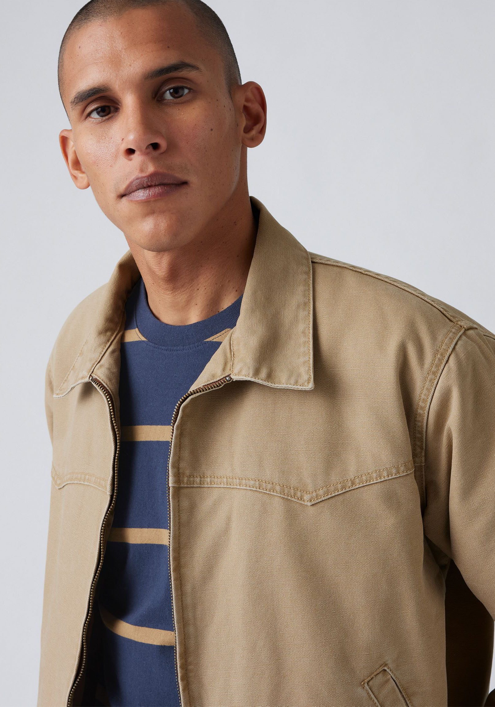 Levi's® Jeansjack met ribboorden
