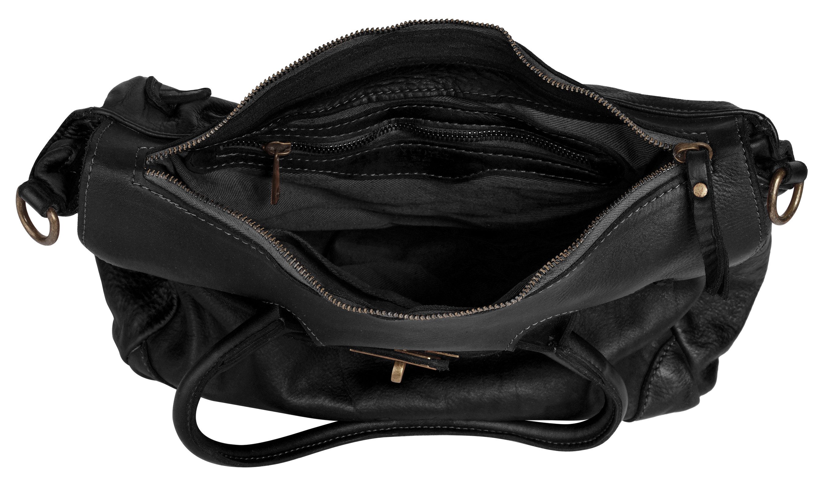 Samantha Look Shopper echt leer, made in italy