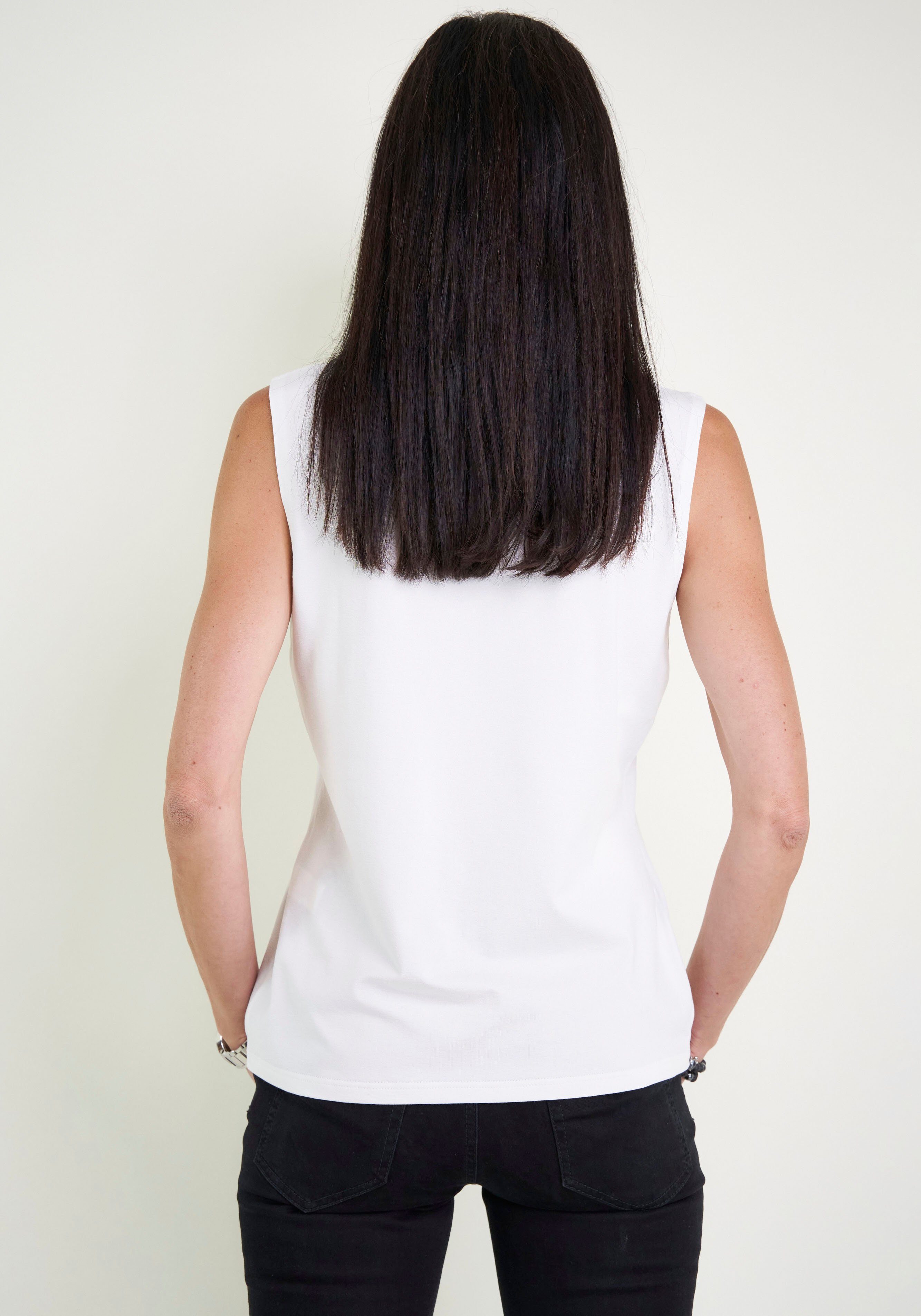 Seidel Moden Tanktop met col made in germany