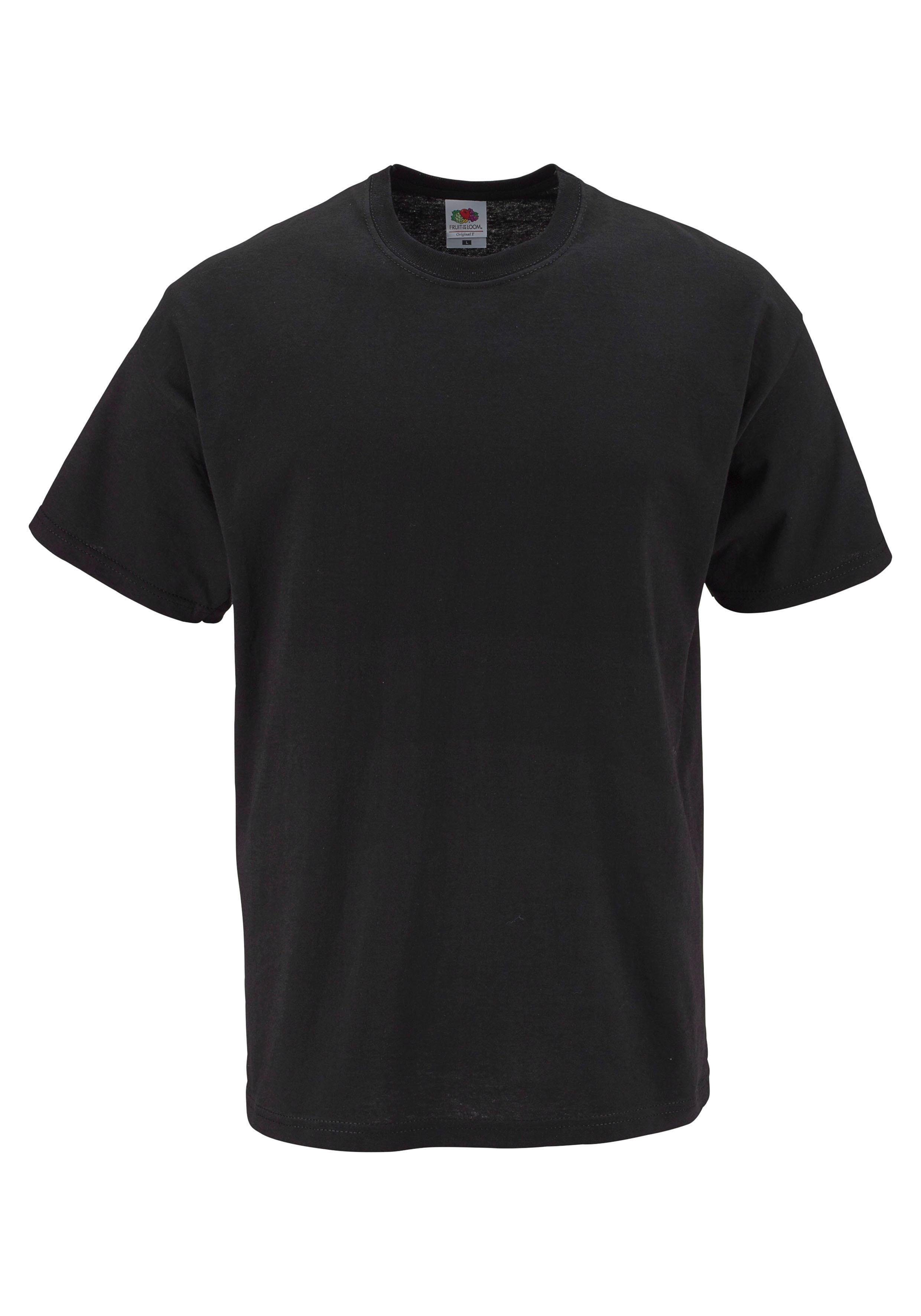 Fruit of the Loom T-shirt Zes stuks in verschillende kleurcombinaties (6-delig, Set van 6)