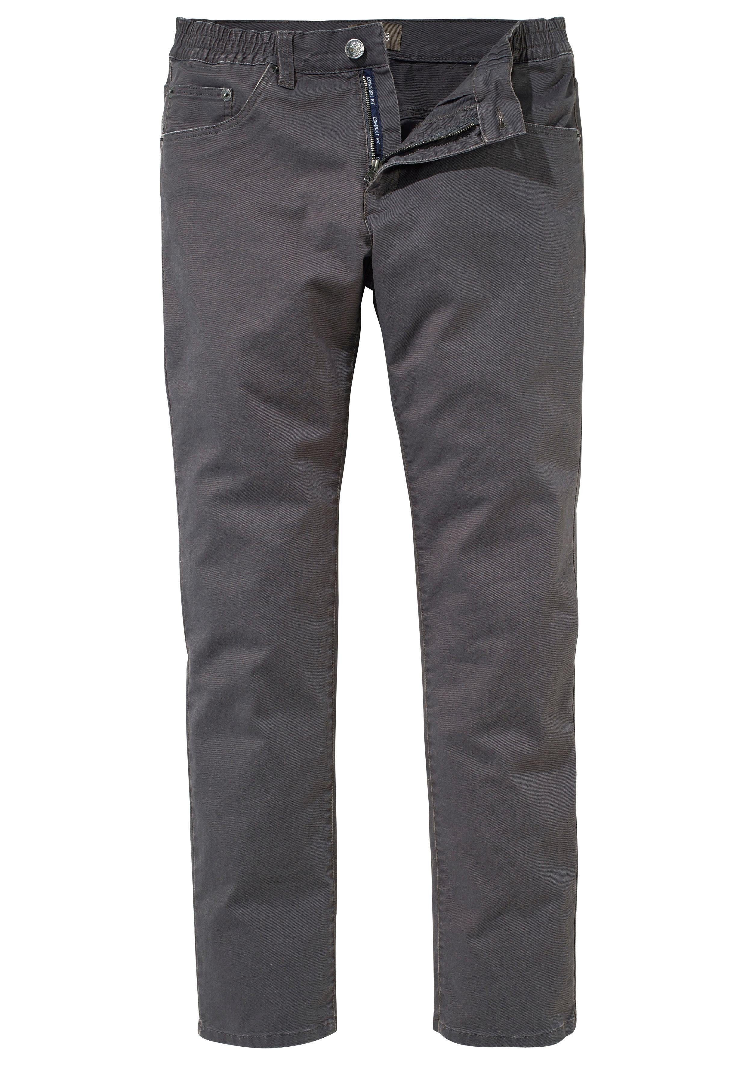 Man's World Broek met elastische band Stretch - comfortabel met elastiek opzij