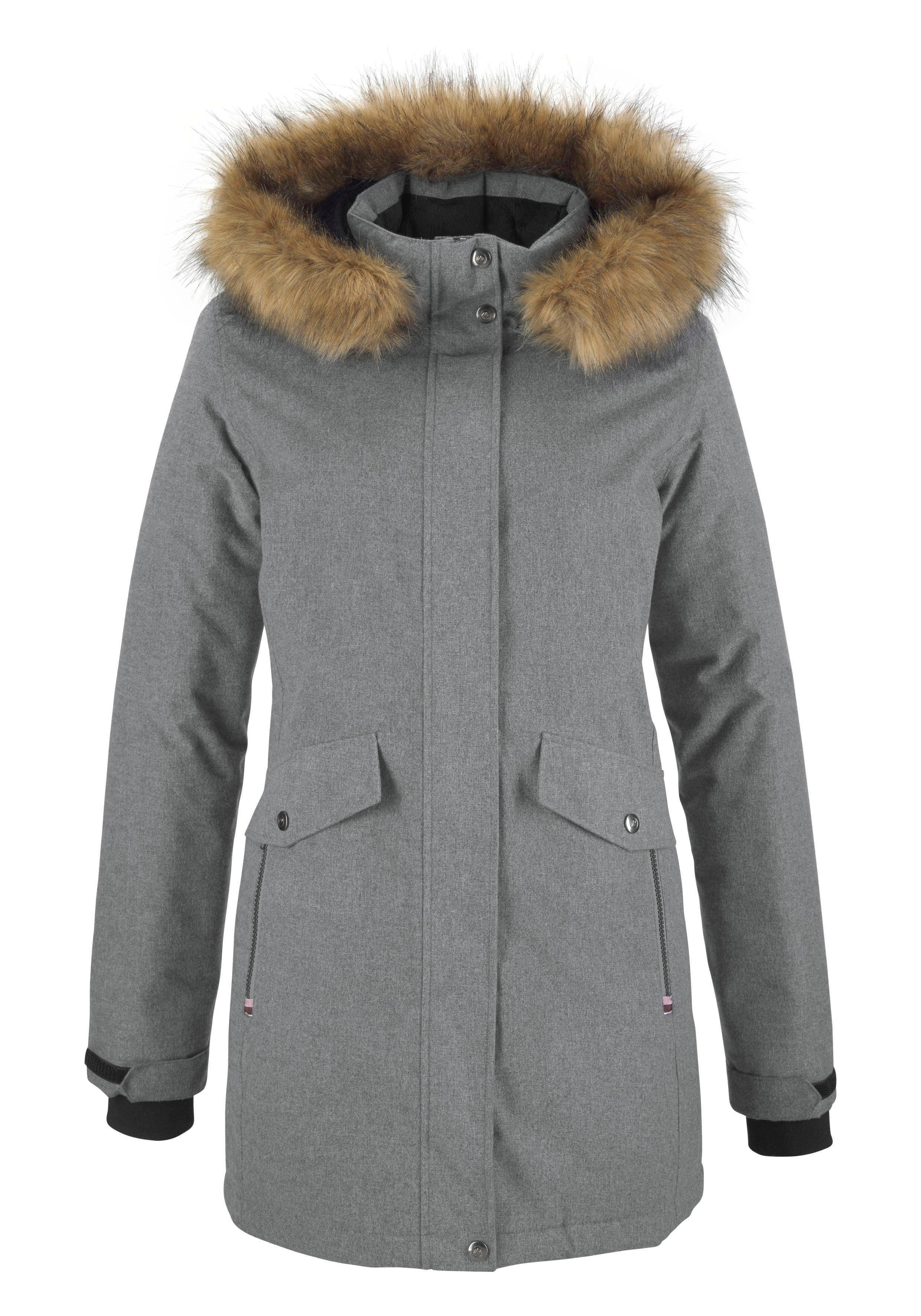 Polarino Functionele parka Waterafstotend, winddicht en ademend