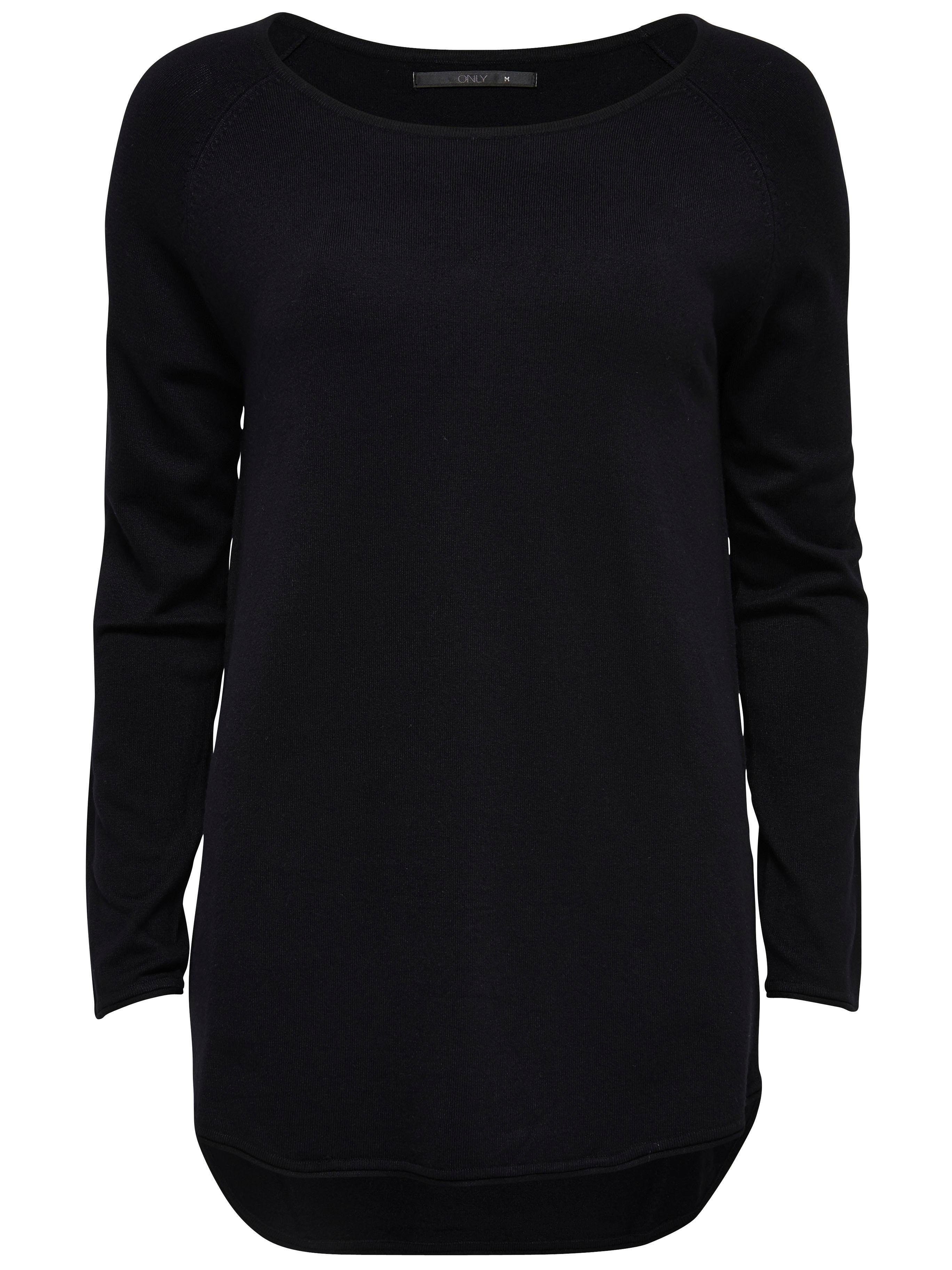 Only Lange trui ONLMILA LACY L/S LONG PULLOVER KNT NOOS