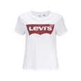 levi's plus t-shirt perfect tee met batwing-logo wit