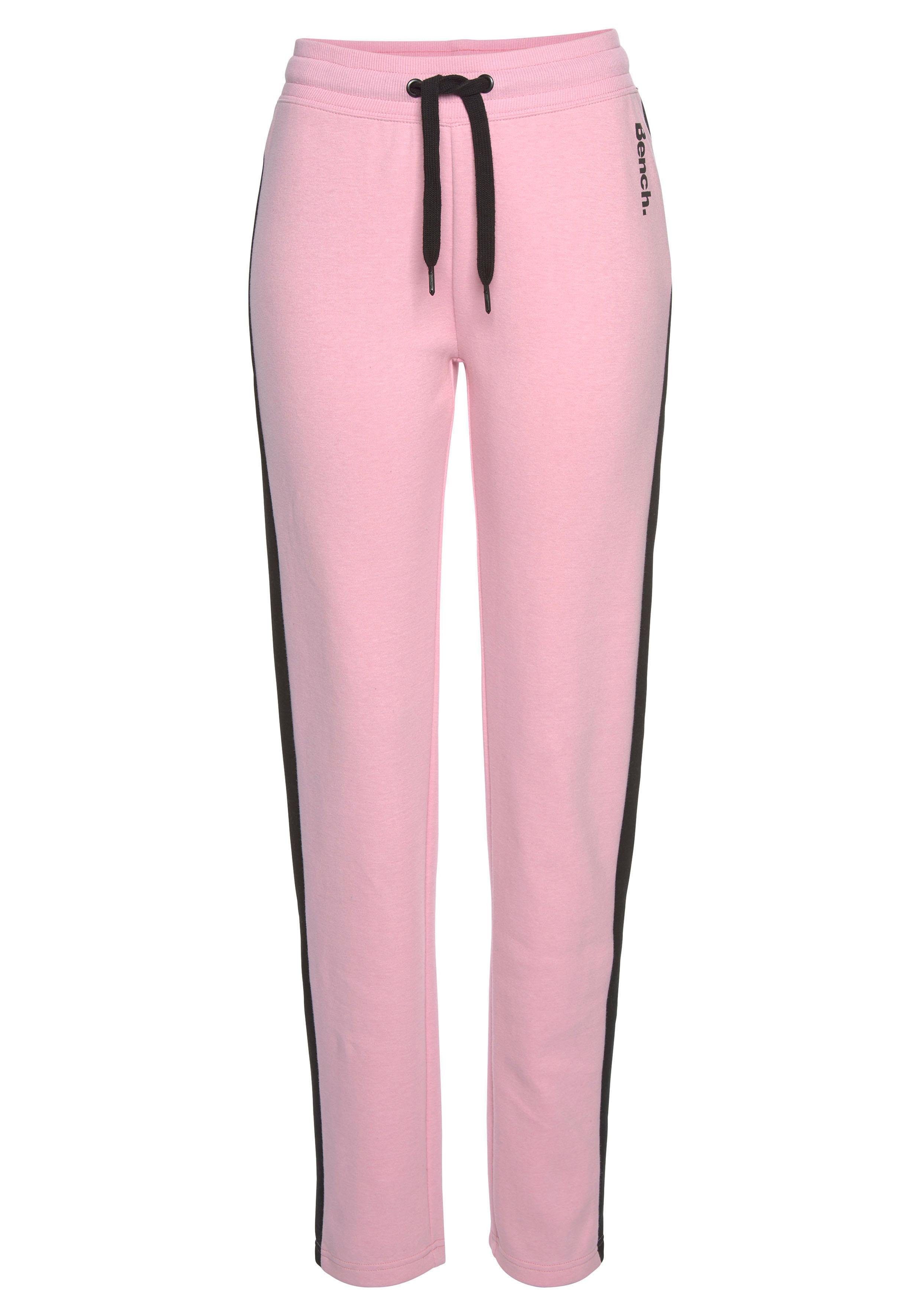 Bench. Loungewear Loungebroek met zijstrepen en rechte pijp, loungewear