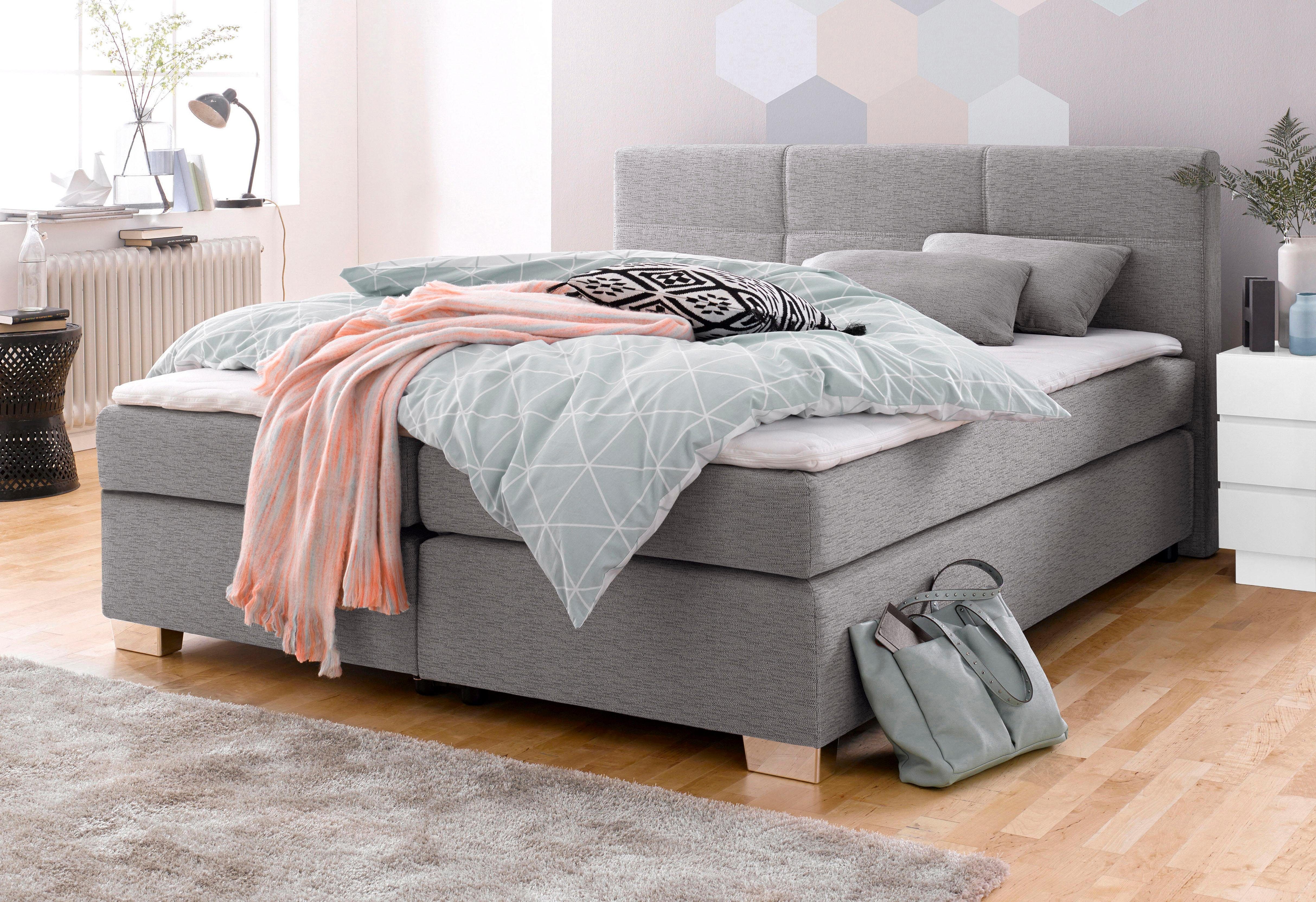 Jockenhöfer Gruppe Boxspring Evita boxsprings bruin