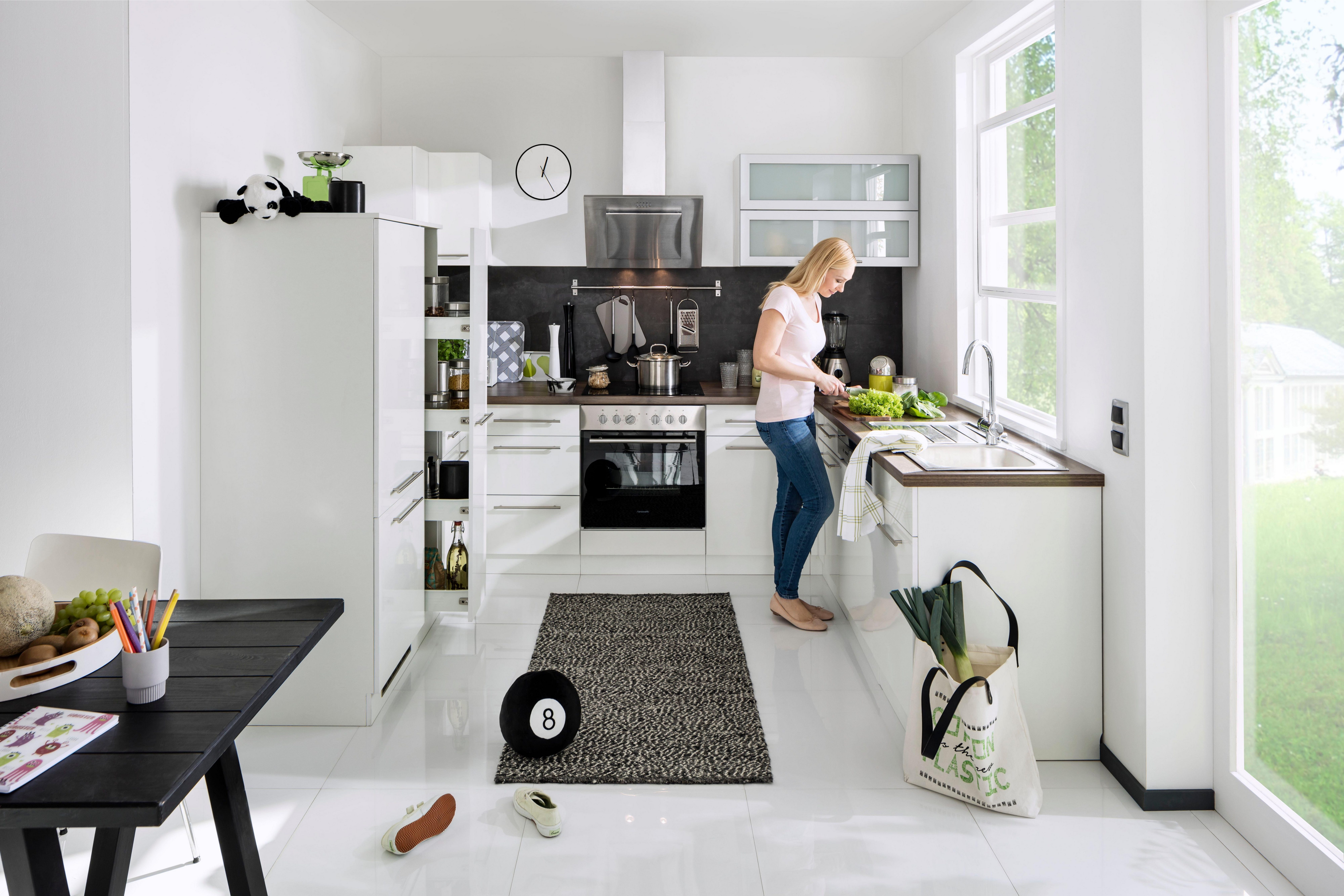 wiho Küchen Ombouwkast voor oven Flexi2