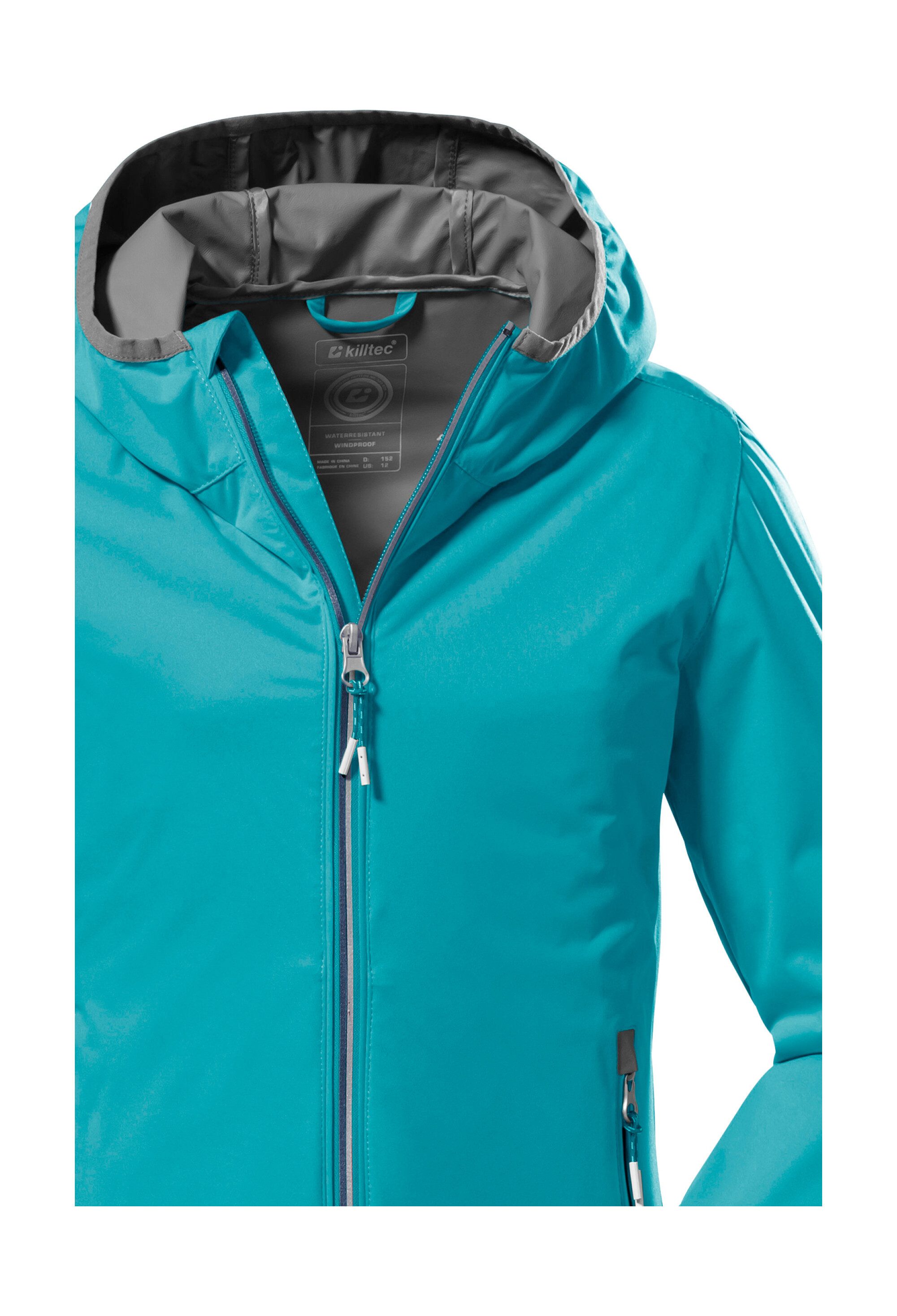Killtec Functioneel jack KOS 164 GRLS JCKT Ultralichte waterafstotende meisjesjas opvouwbaar reflecterend