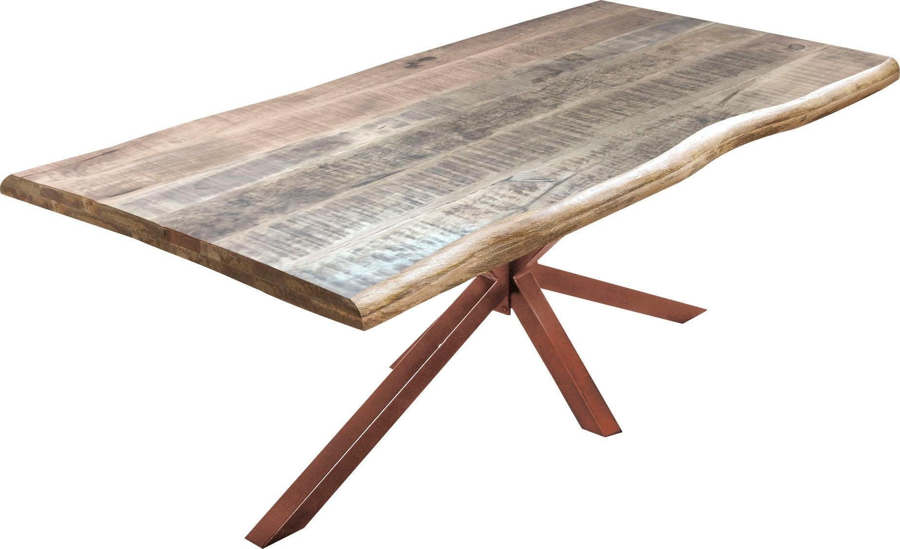 SIT Eettafel Tops&Tables met boomrand alsof gegroeid