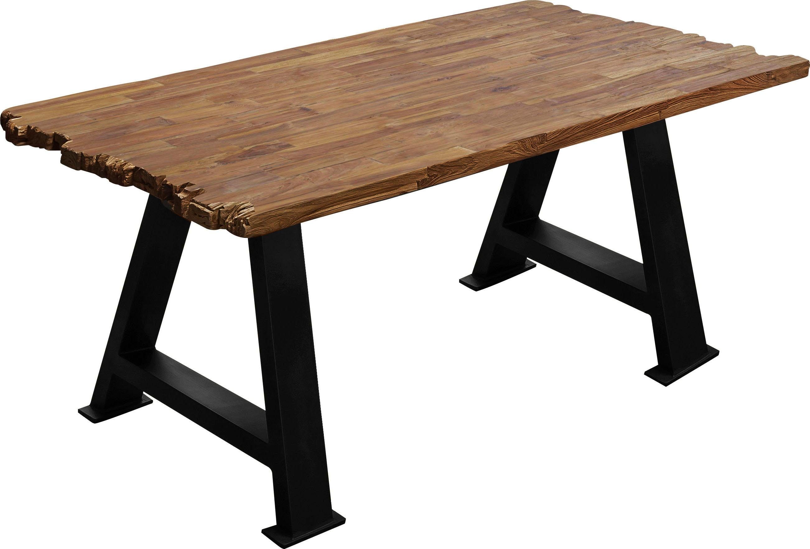 SIT Eettafel Tops les gemaakt van gerecycled afvalhout