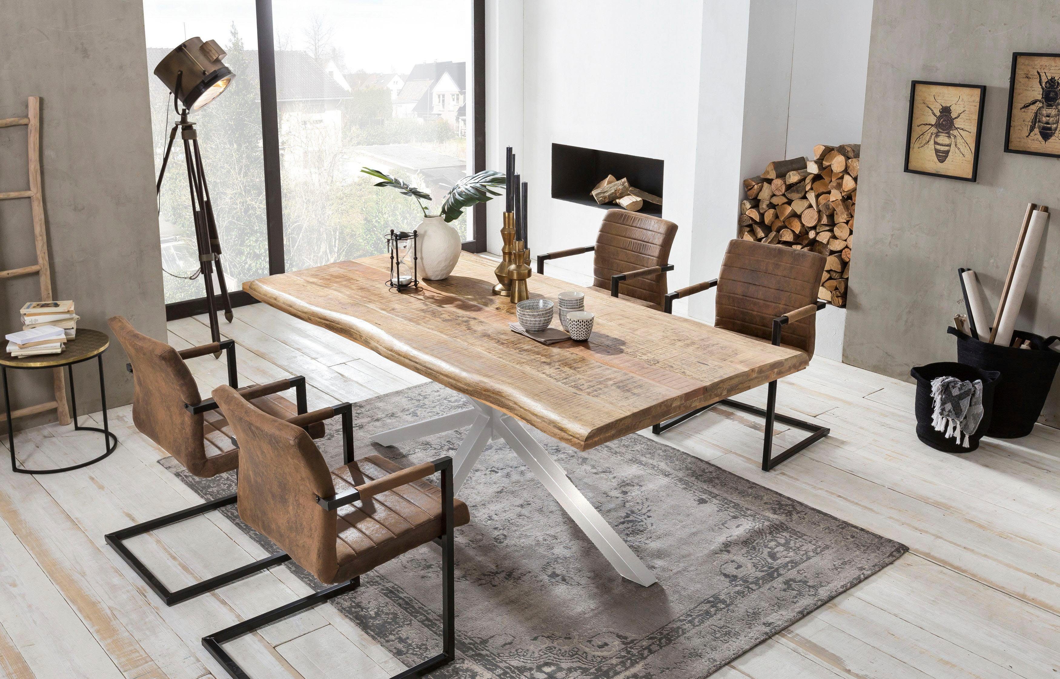 SIT Eettafel Tops&Tables met boomrand alsof gegroeid