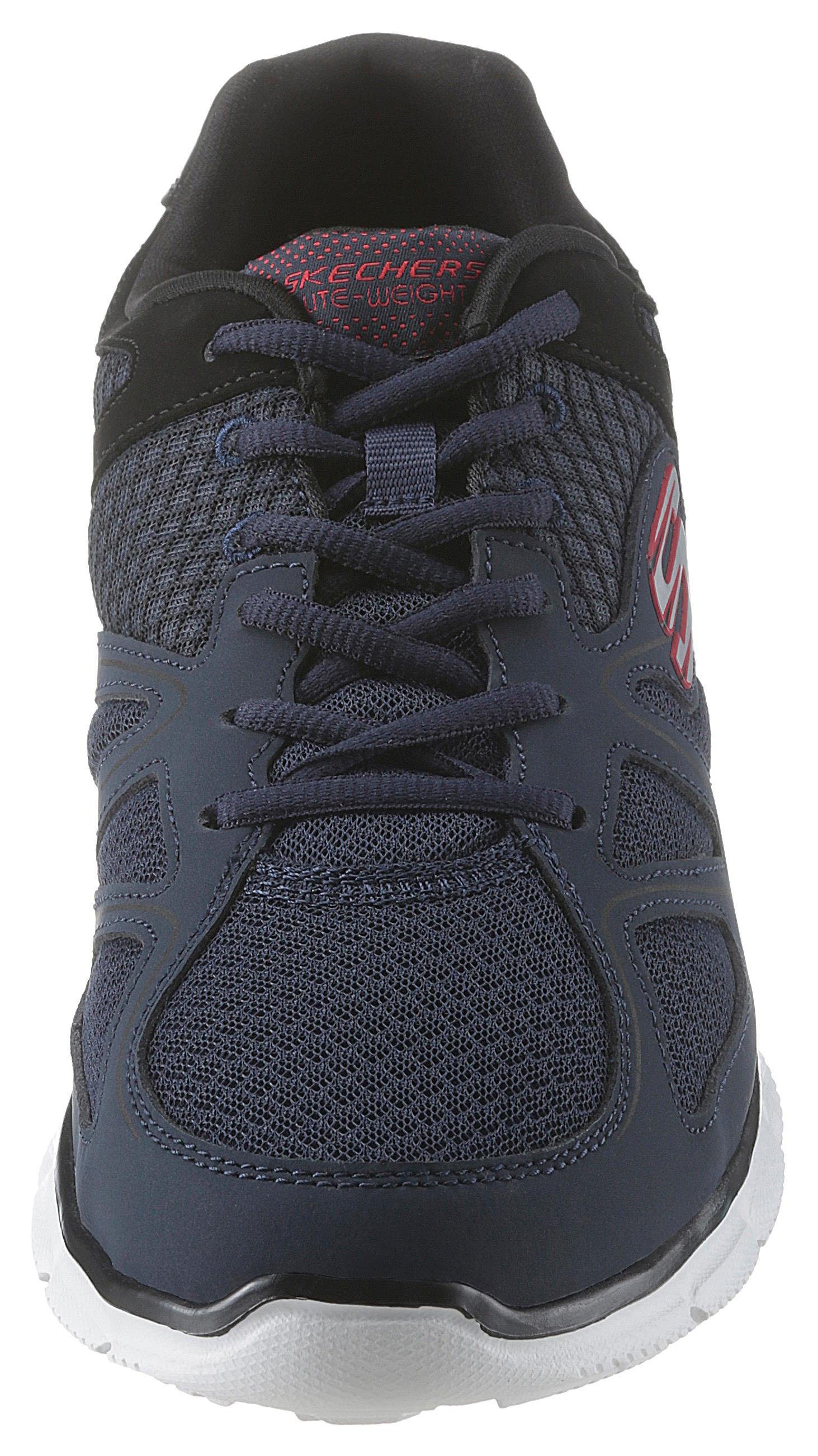 Skechers Sneakers Verse met memory foam-uitrusting, vrijetijdsschoen, lage schoen, veterschoen
