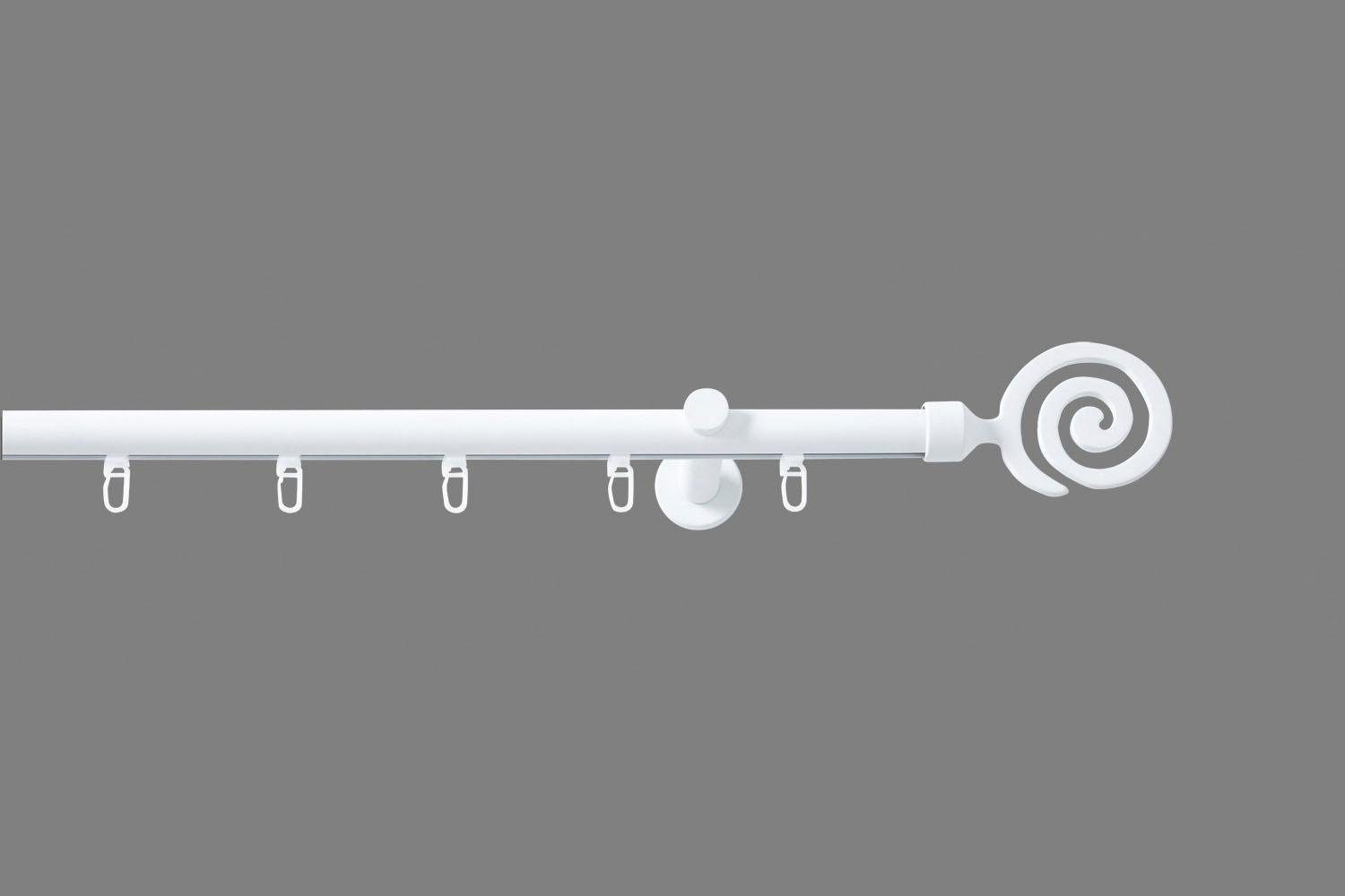 Good Life Binnenrail Espiral gordijnrails maat Ø 20 mm x 400 cm wit