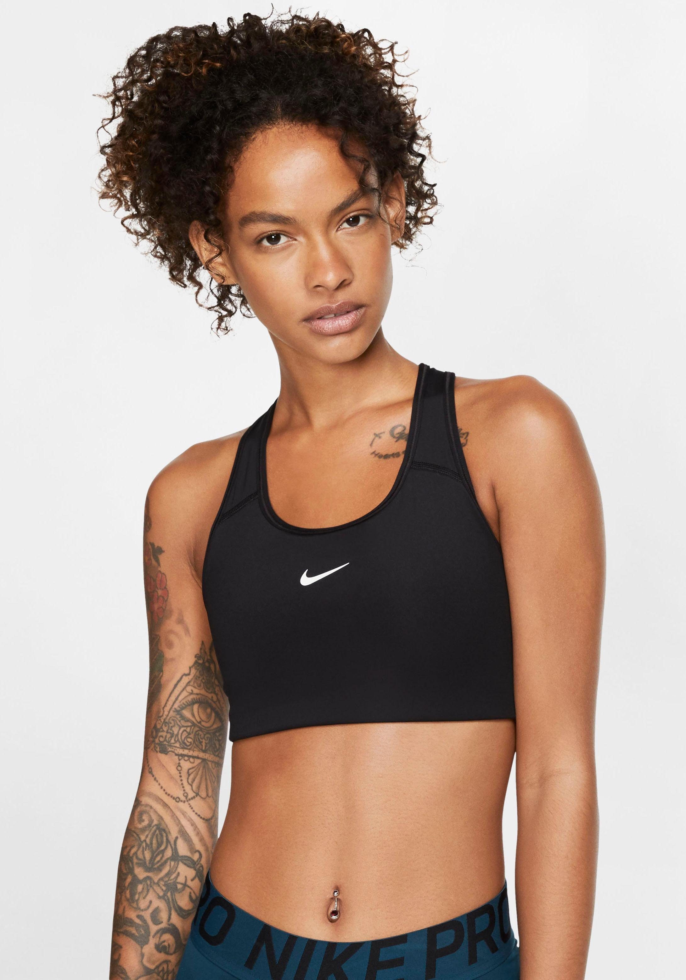 Nike Sport-bh Dri-FIT Swoosh Women's Medium-Support 1-Piece Pad Sports Bra
