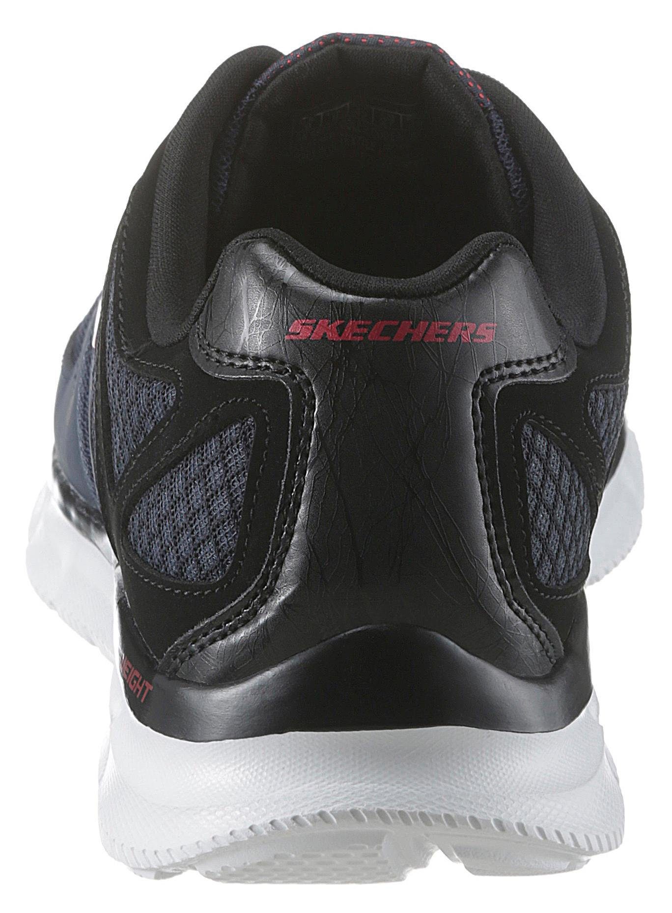 Skechers Sneakers Verse met memory foam-uitrusting, vrijetijdsschoen, lage schoen, veterschoen