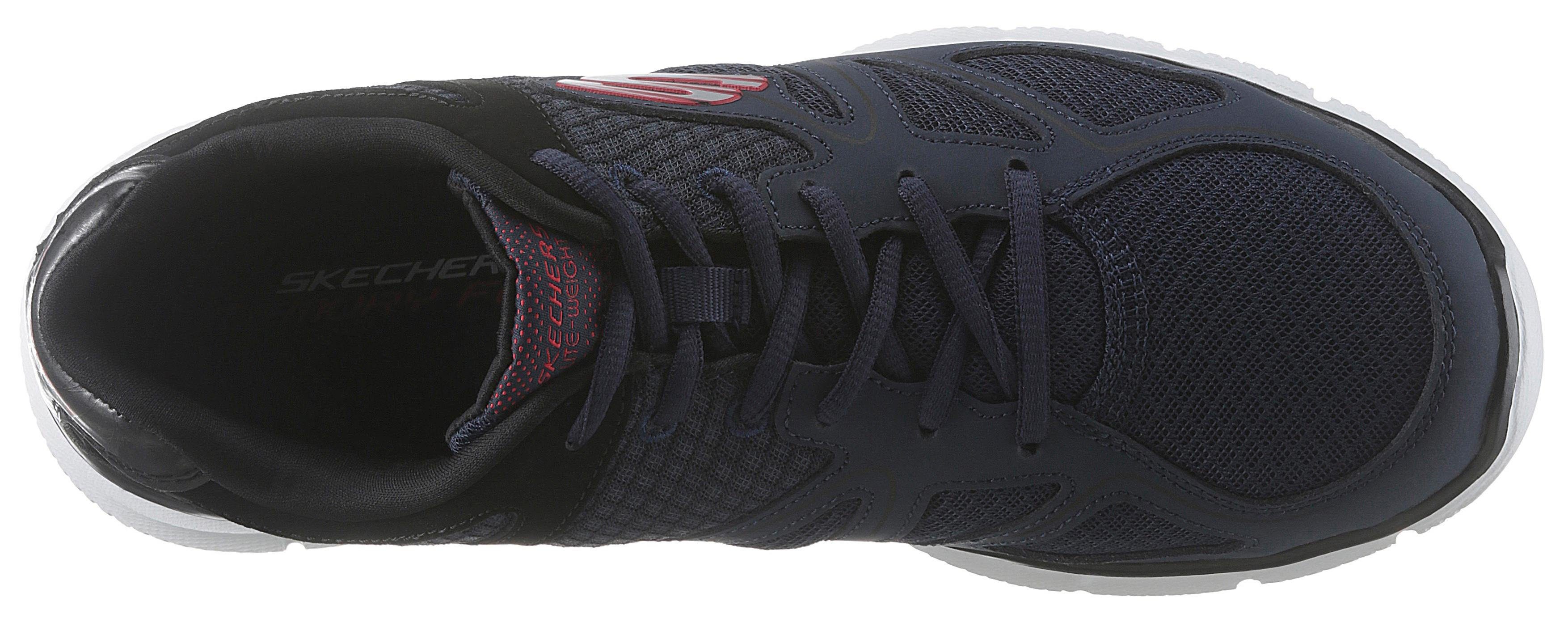 Skechers Sneakers Verse met memory foam-uitrusting, vrijetijdsschoen, lage schoen, veterschoen