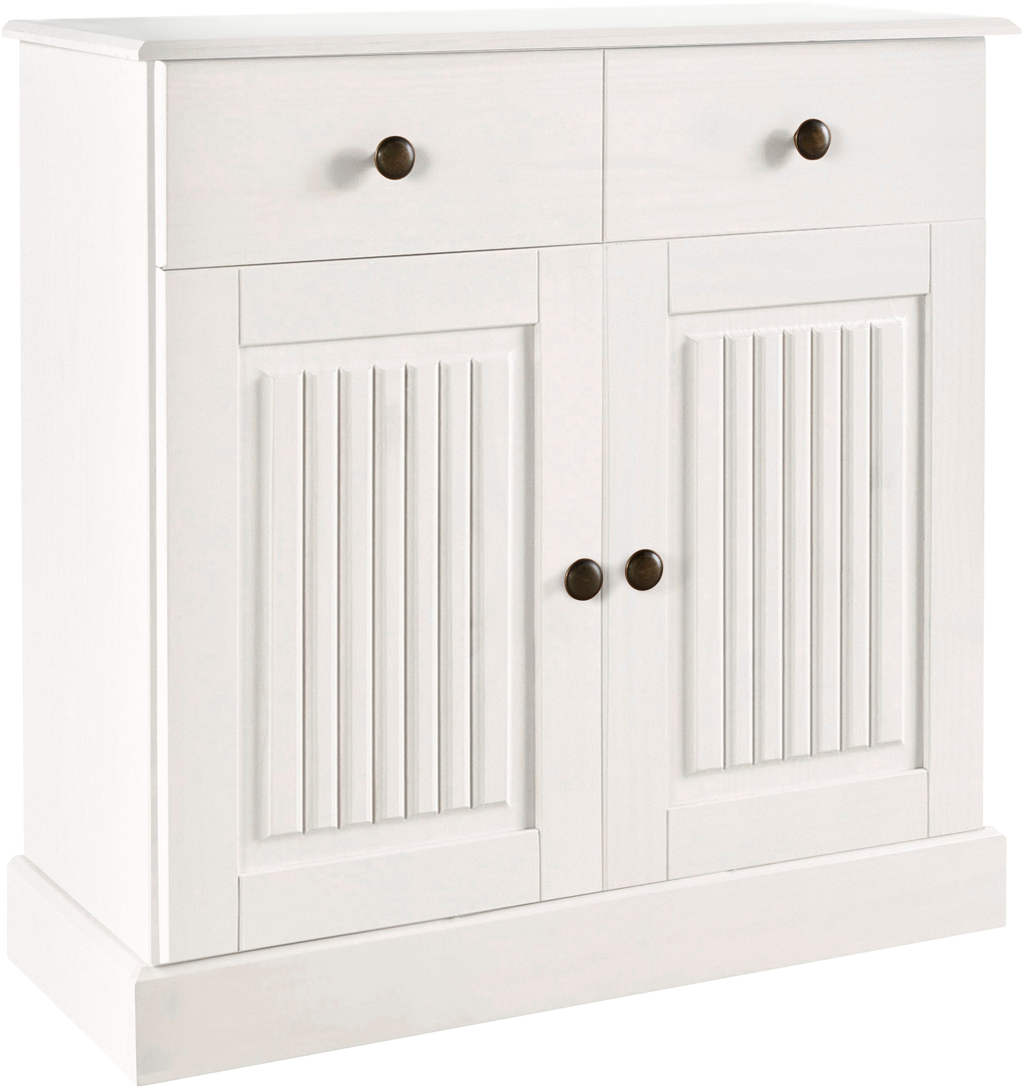 Home affaire Dressoir Liotta Commode met verstelbare inlegplank, massief dennenhout