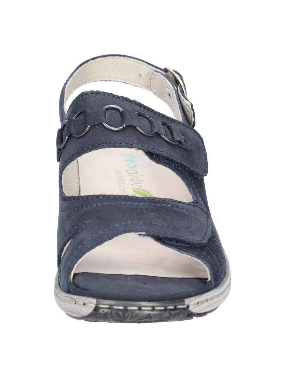 Waldläufer Sandalen Garda zomerschoen, sandaal, sleehak, met drukknoop, g-breedte