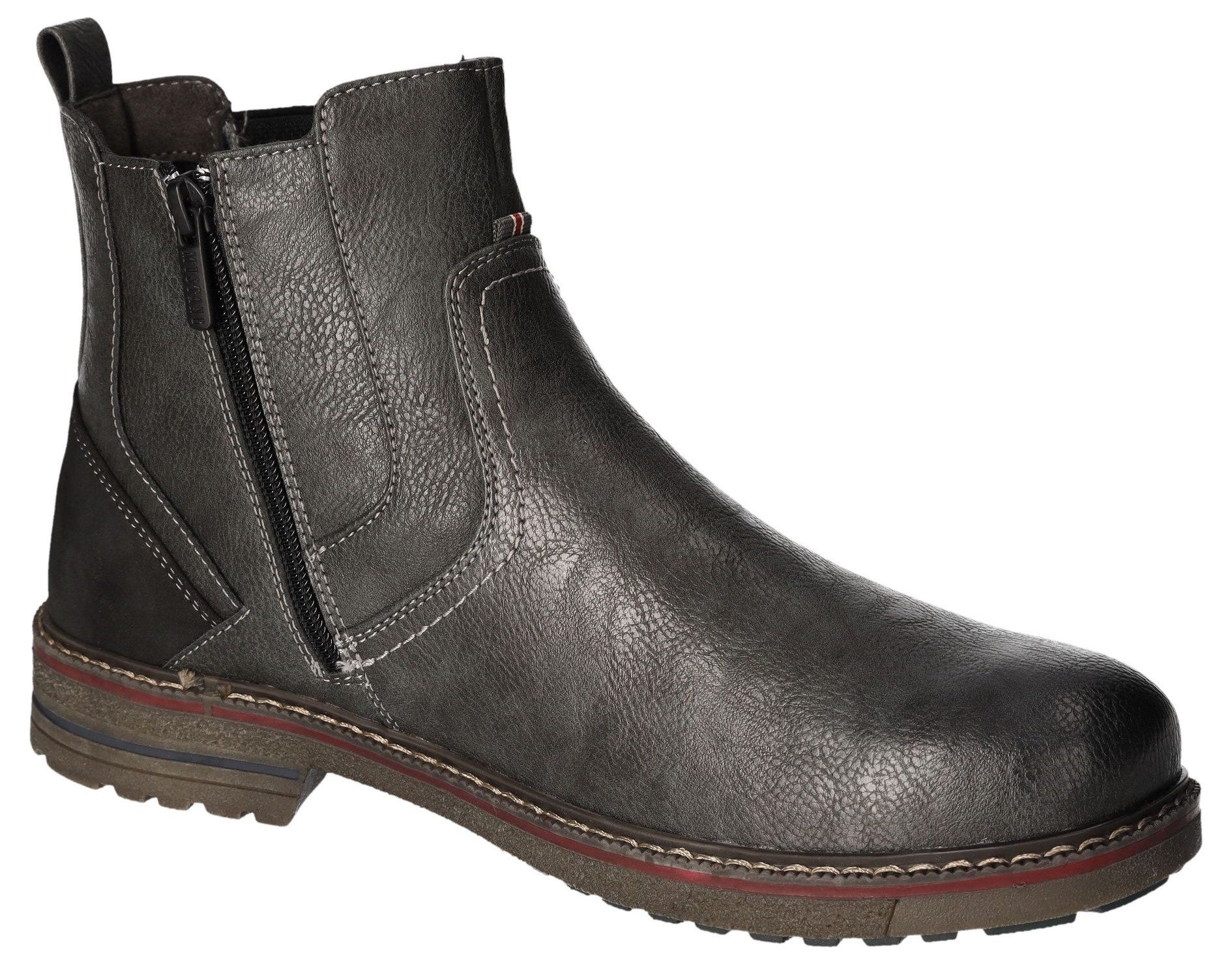 Mustang Shoes Chelsea-boots Enkellaars, zakelijke schoen in klassiek ontwerp, breedte G