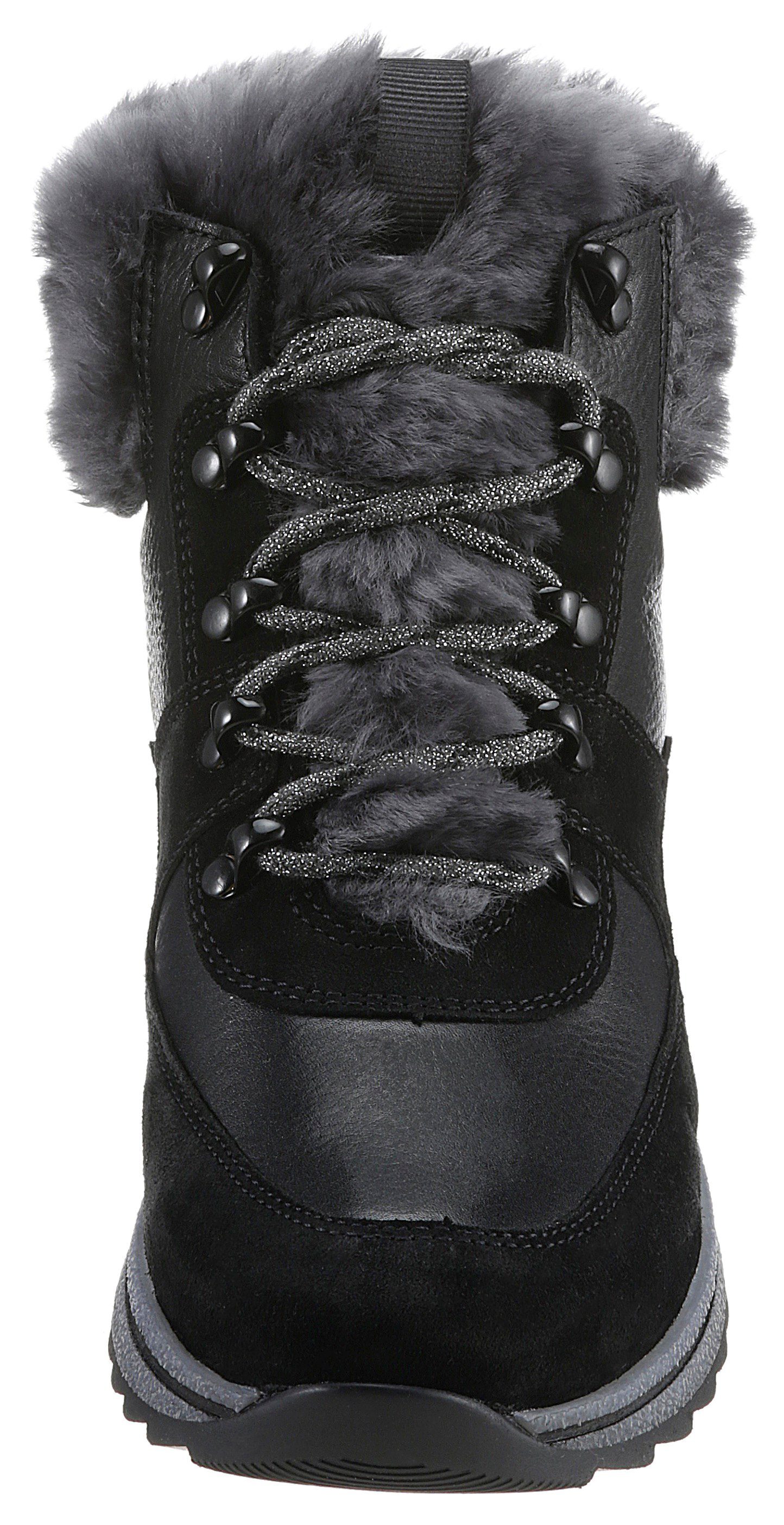 Ara Winterlaarzen OSAKA met faux-bont, h-breedte