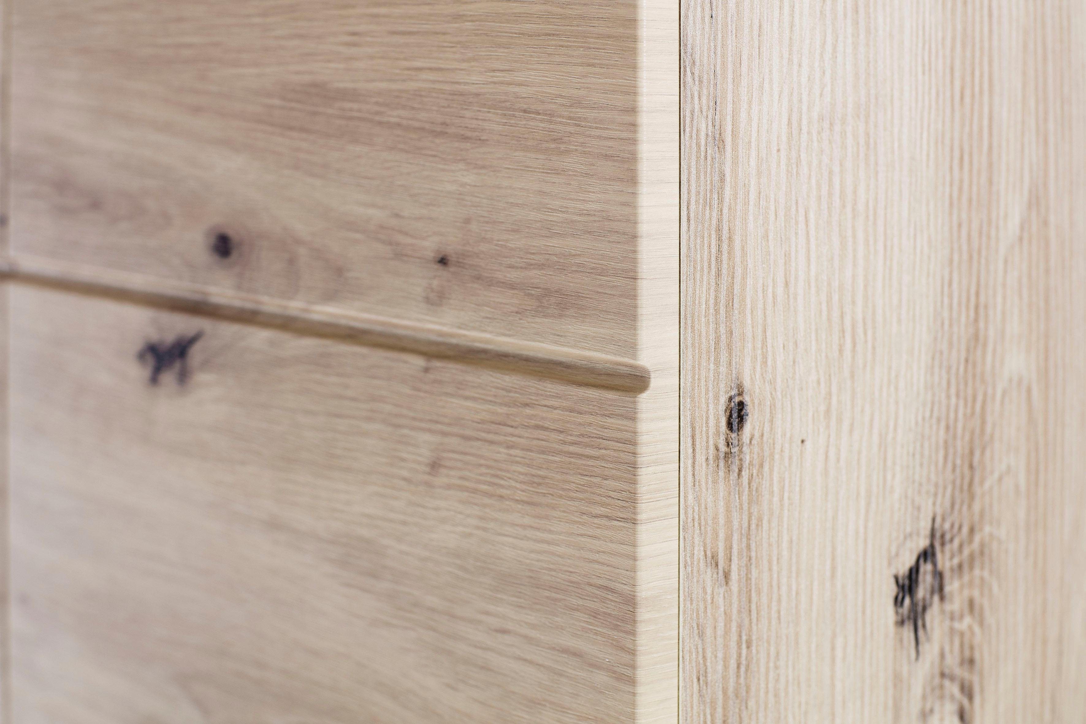 INOSIGN Hoge kast Avena Badkamer hoge kast met open vak, 4 deuren en 4 planken