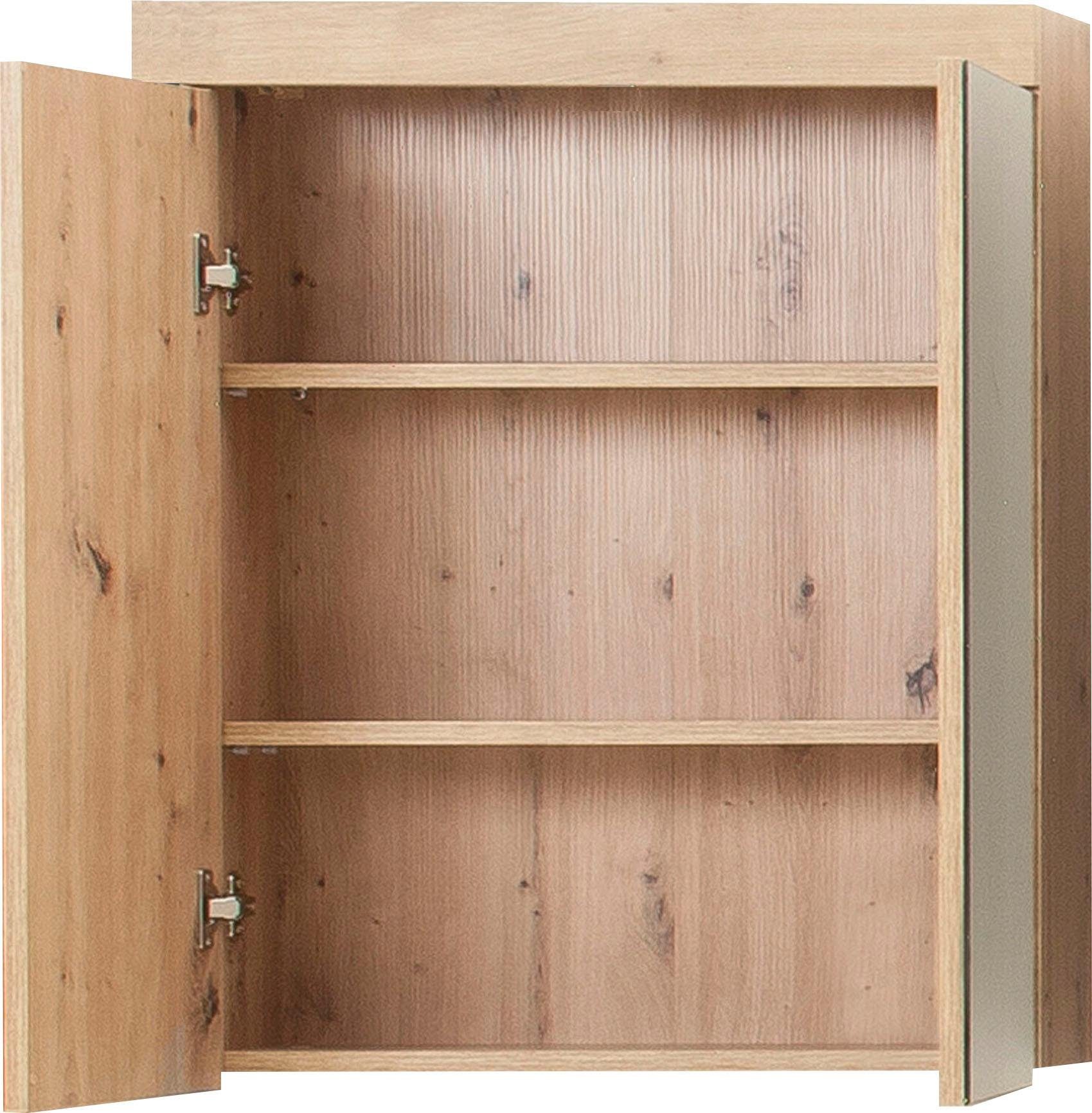 INOSIGN Spiegelkast Avena Badkamerkast optioneel met LED-verlichting - (B/D/H) 60/17/77 cm