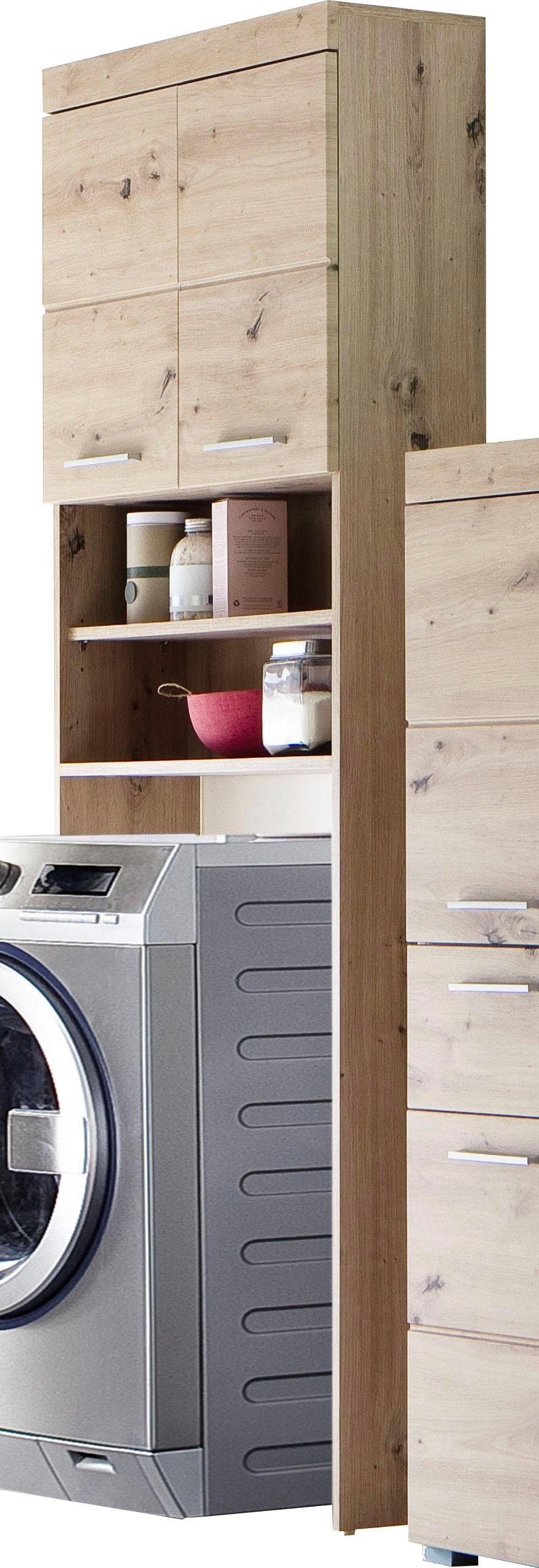 INOSIGN Kast voor wasmachine Avena Washer-overbouw - niche voor wasmachines 60 cm breed
