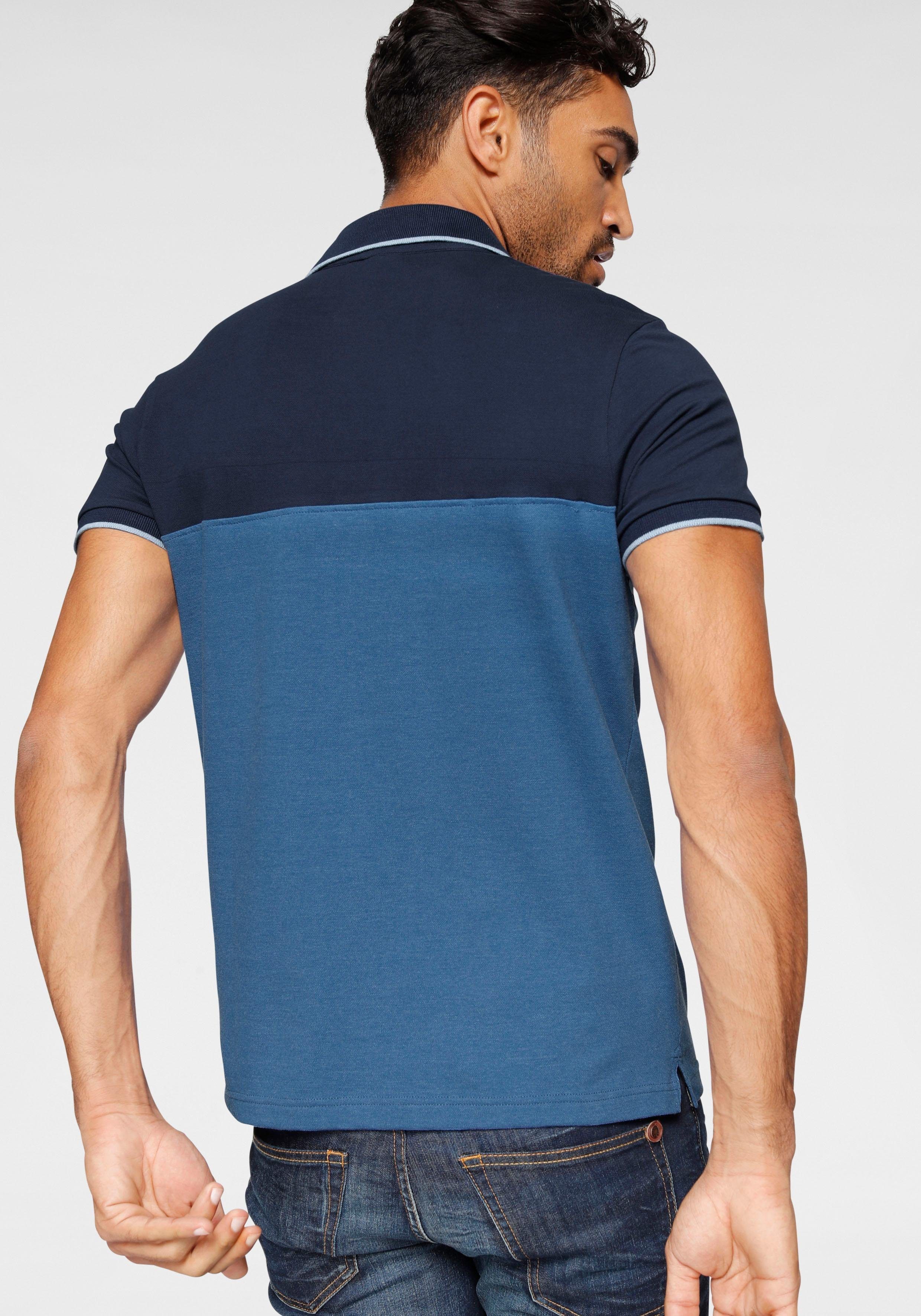 Bruno Banani Poloshirt Korte mouwen, lichaamsnauwkeurige pasvorm, met polokraag