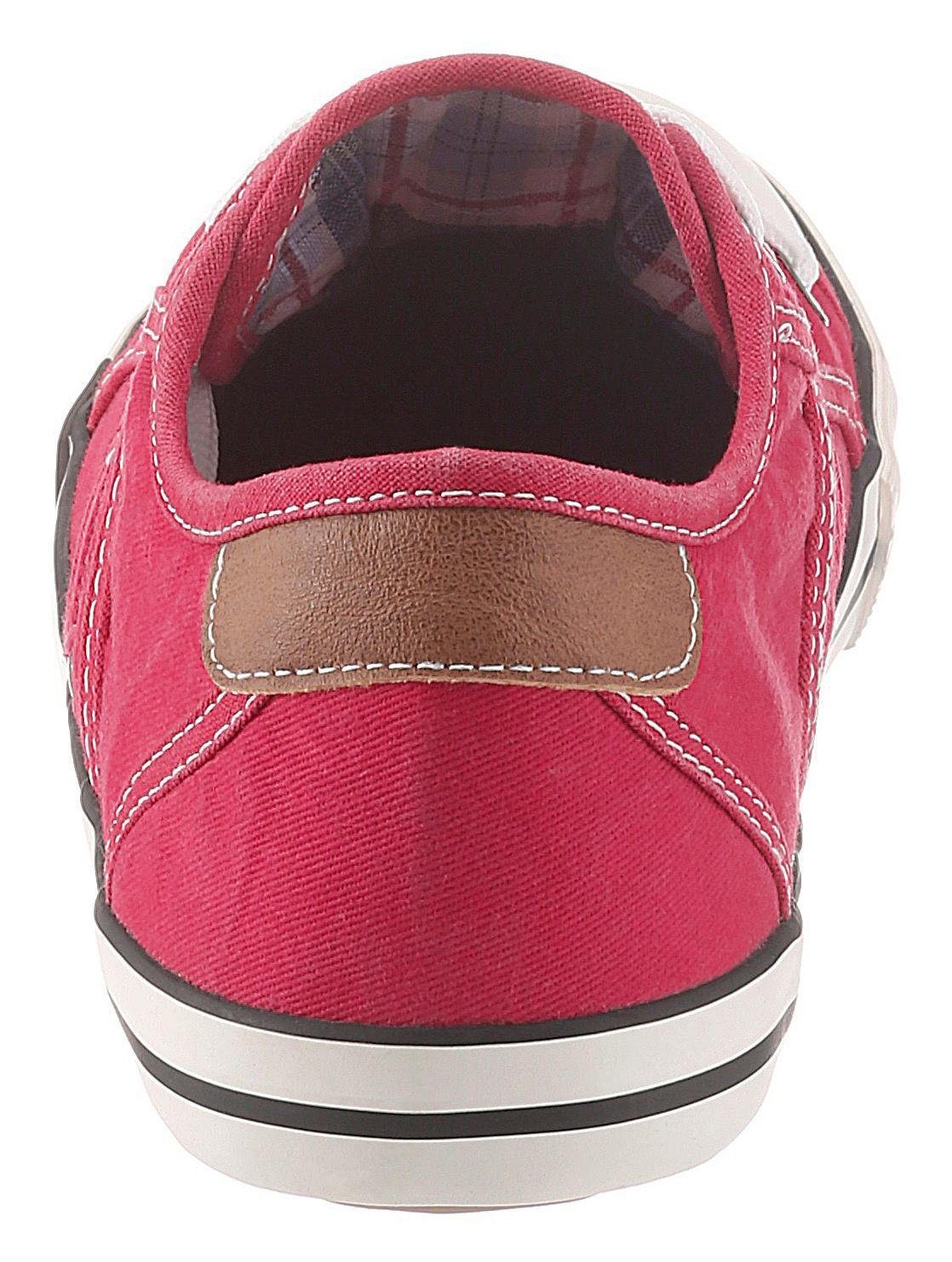 Mustang Shoes Sneakers , vrijetijdsschoen, lage schoen, veterschoen met mustang merklabel