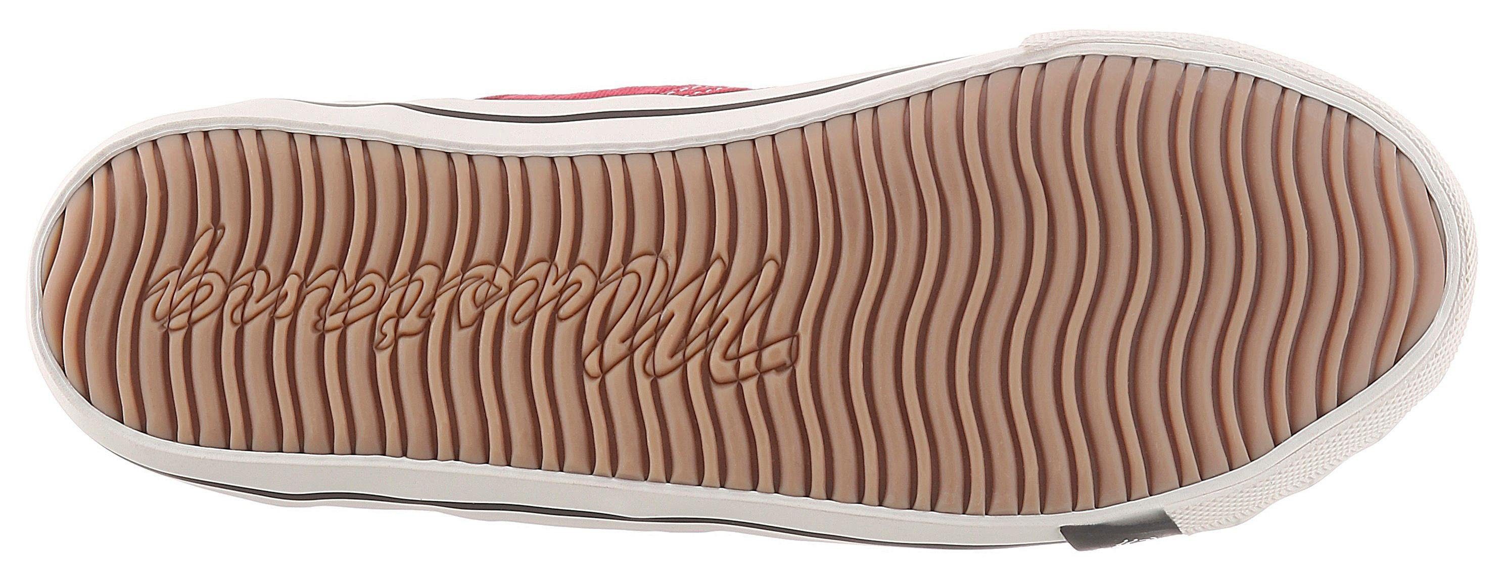 Mustang Shoes Sneakers , vrijetijdsschoen, lage schoen, veterschoen met mustang merklabel