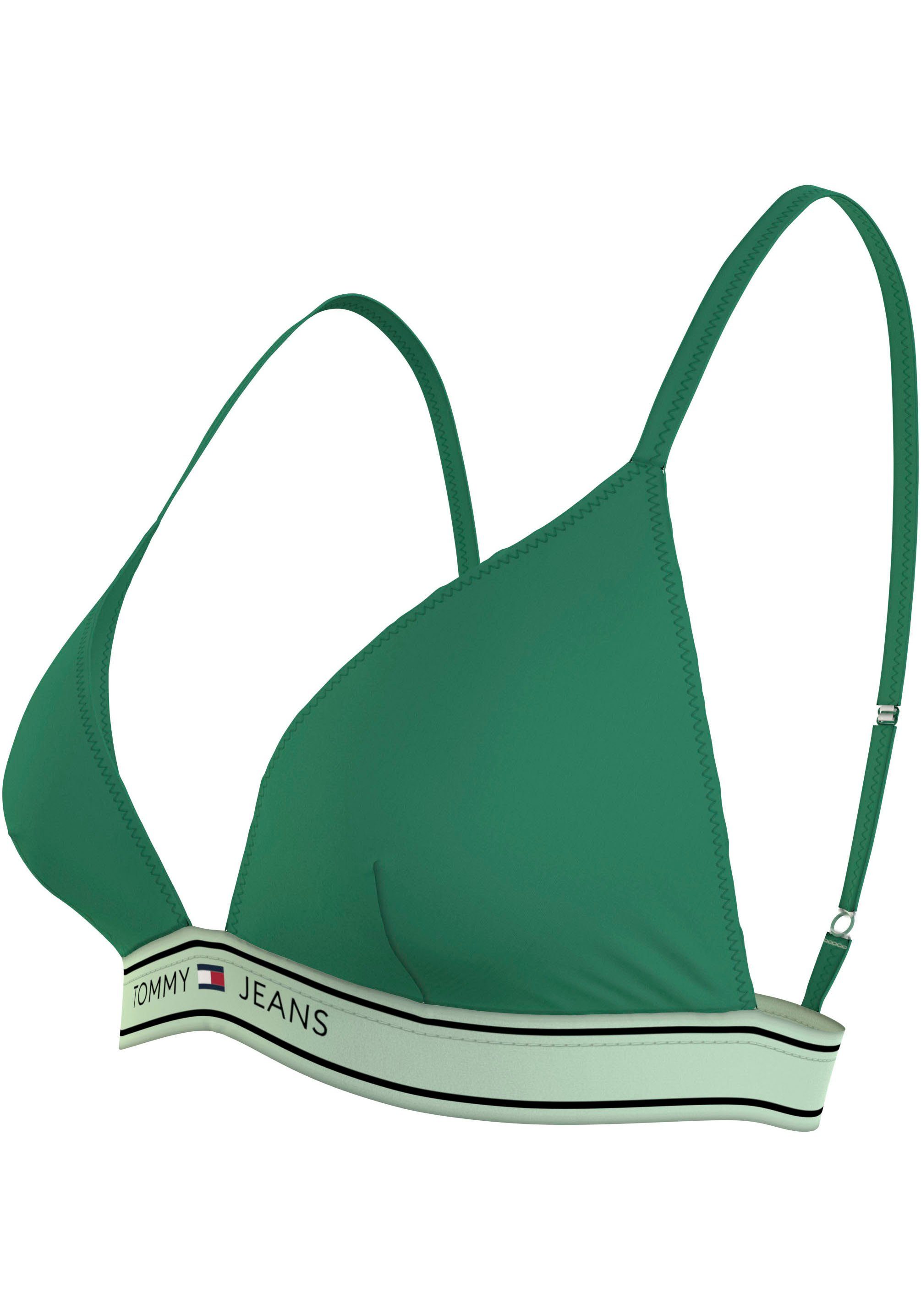 Tommy Hilfiger Swimwear Triangel-bikinitop TRIANGLE RP met een logo-opschrift
