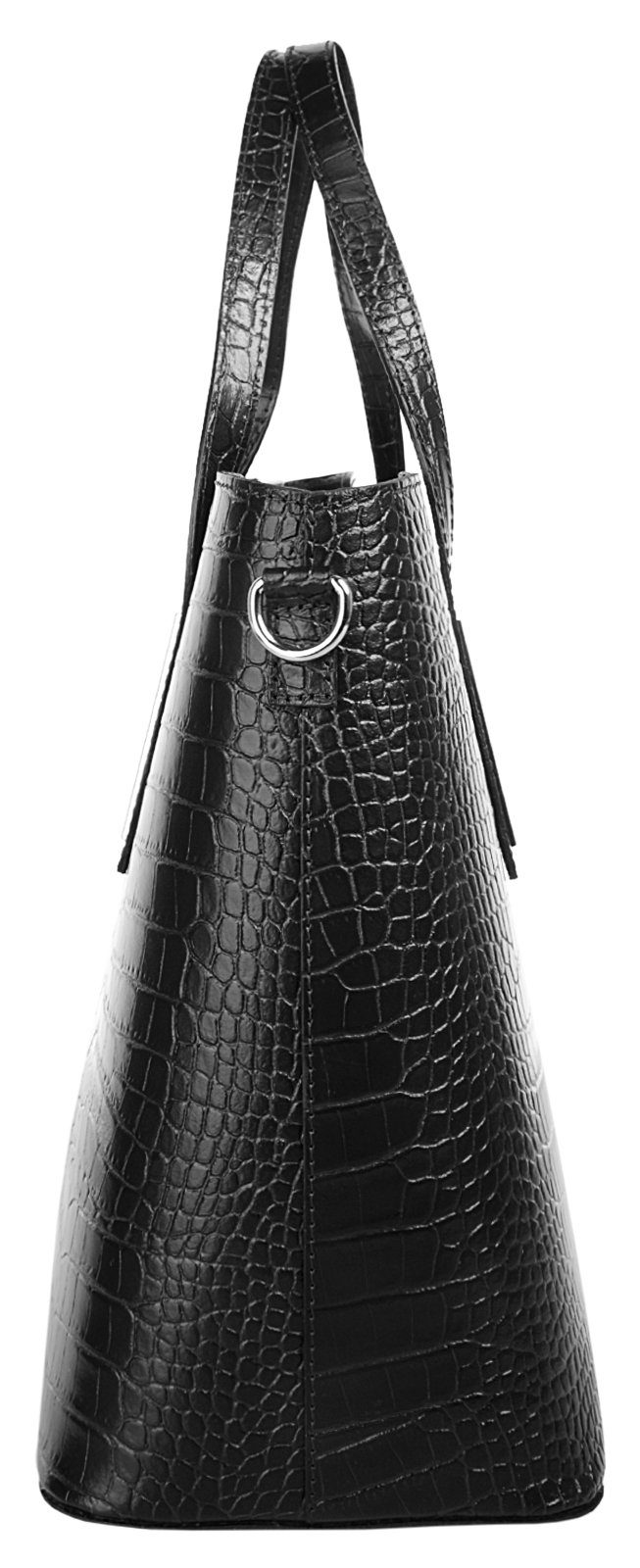 Cluty Tas echt leer, made in italy
